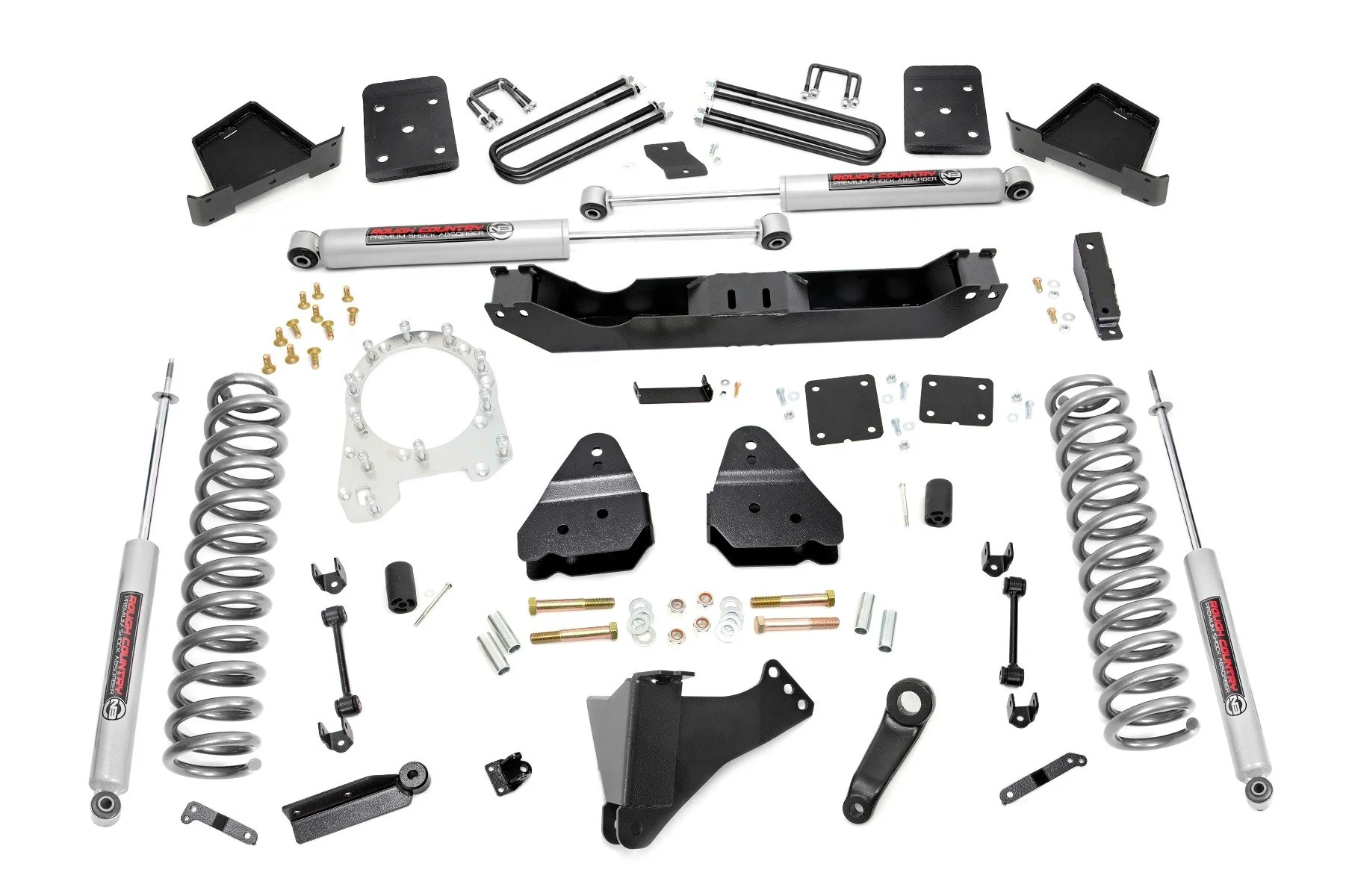 Rough Country 6in for Ford Lift Kit 17-19 F-250 4wd w/o Overloads Diesel 50420