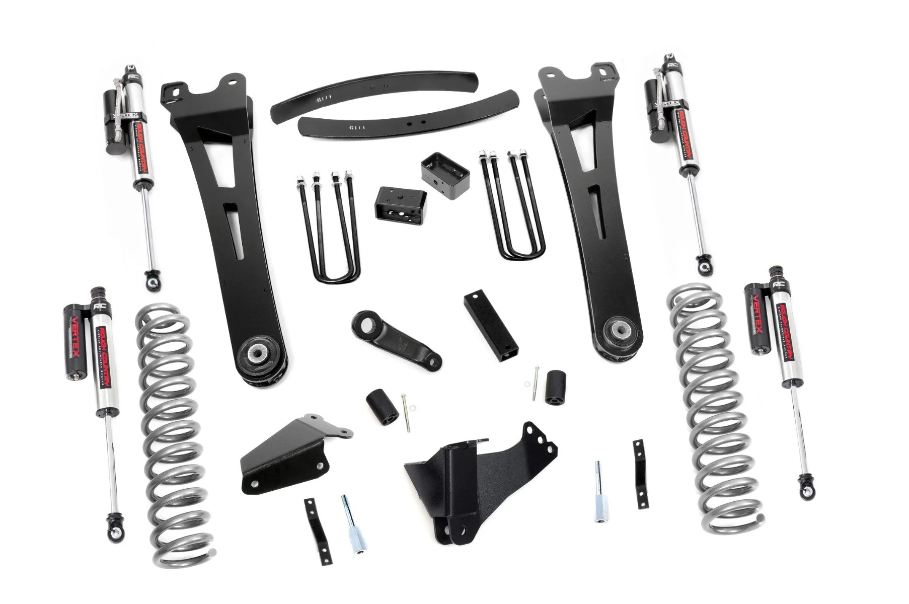 Rough Country 6in for Ford Lift Kit Radius Arms w/Vertex Shocks 05-07 F-250/350