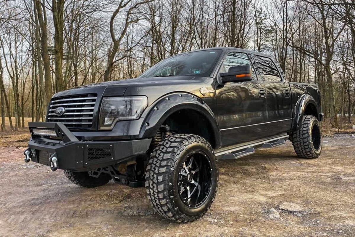 Rough Country 6in for Ford Suspension Lift Kit Lifted N3 Struts 11-14 F-150 4wd 57532 - Image 2