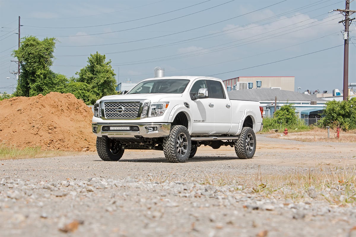 Rough Country 6in For Nissan Suspension Lift Kit 16-21 Titan XD 4wd 87730 - Image 5