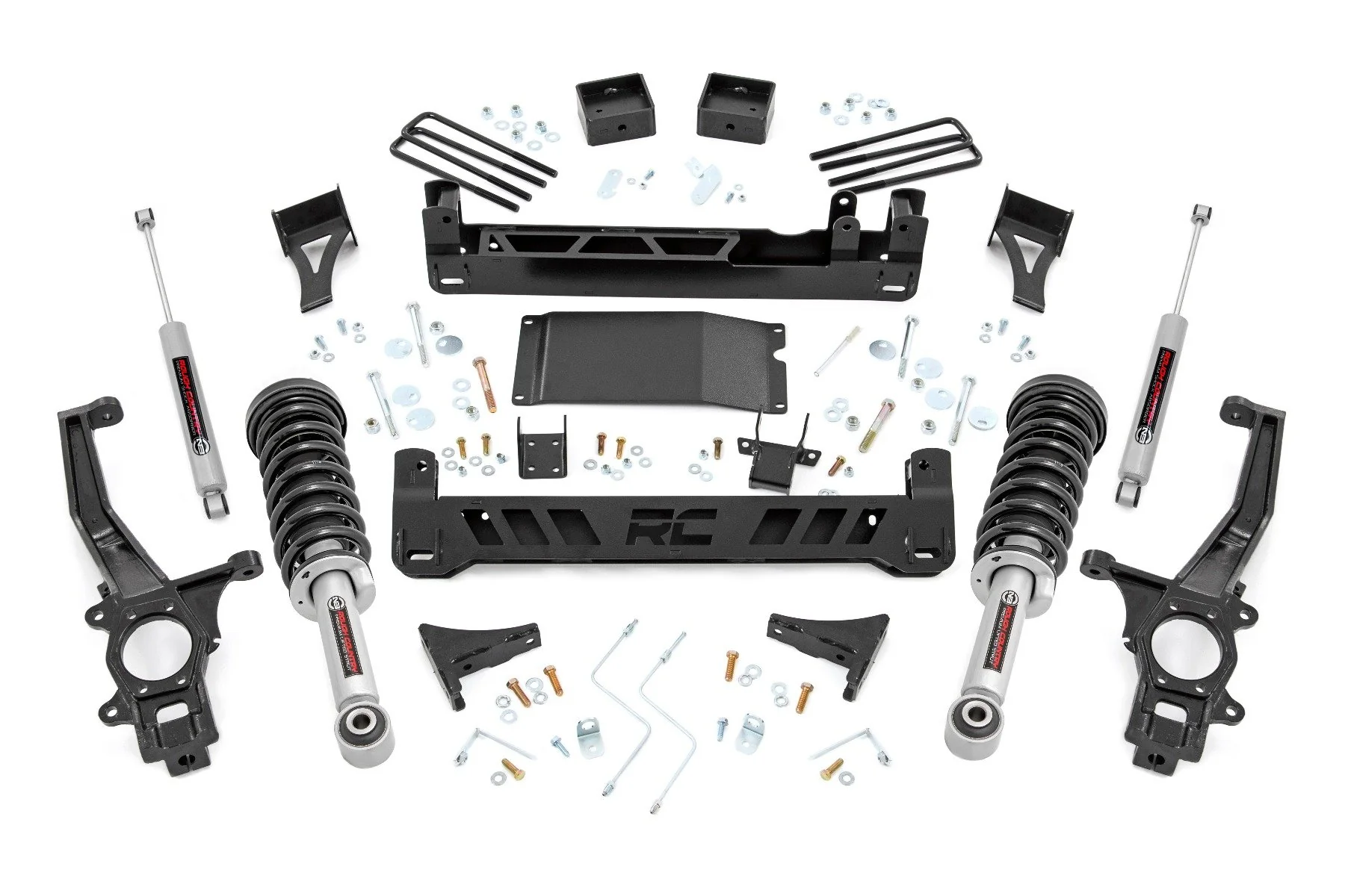 Rough Country 6in For Nissan Suspension Lift Kit Lifted Struts 05-23 Frontier 87932