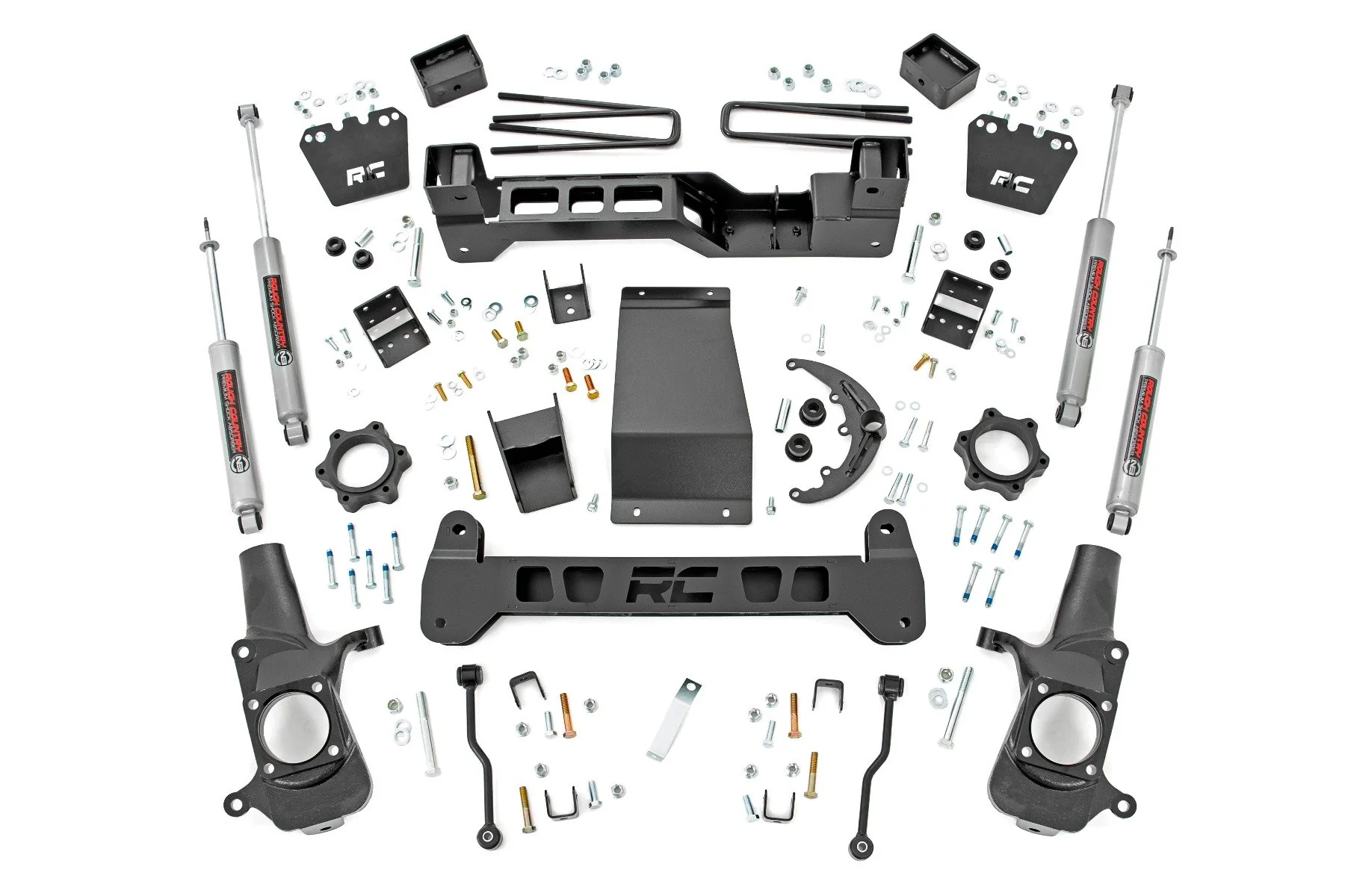 Rough Country 6in GM Suspension Lift Kit 01-10 2500HD 4wd 29730A