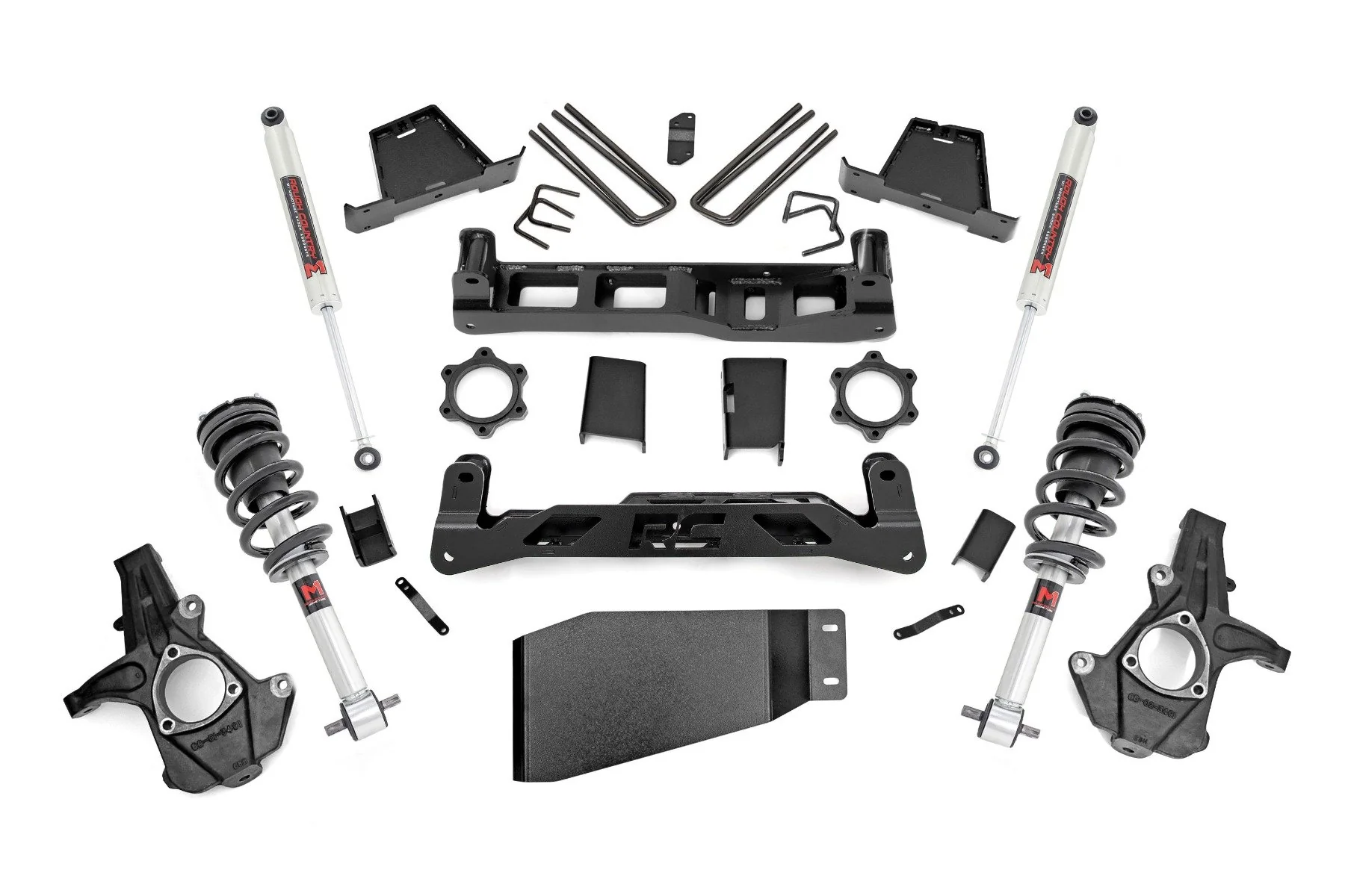 Rough Country 7.5 Inch Lift Kit M1 Struts/M1 Chevy/GMC 1500 07-13 4wd 26440