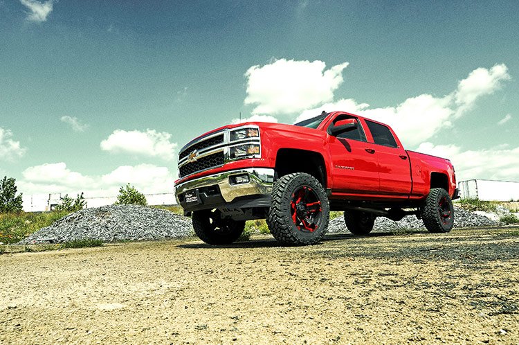 Rough Country 7 Inch Lift Kit Bracket M1 Struts/M1 Chevy/GMC 1500 14-16 - Image 4