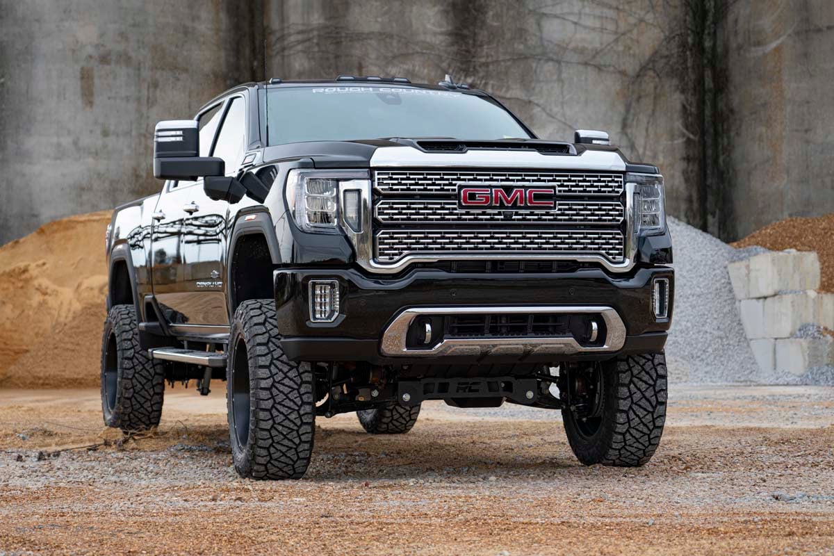 Rough Country 7" Lift Kit NTD w/ Overloads Chevy/GMC 2500/3500HD 4WD 20-25 111130 - Image 2