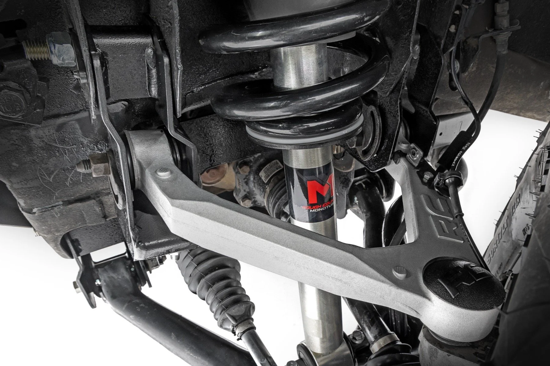 Rough Country 7" Stamped LCA Lift Kit Forged UCA Bracket N3 Chevy/GMC 1500 16-18 11633 - Image 5
