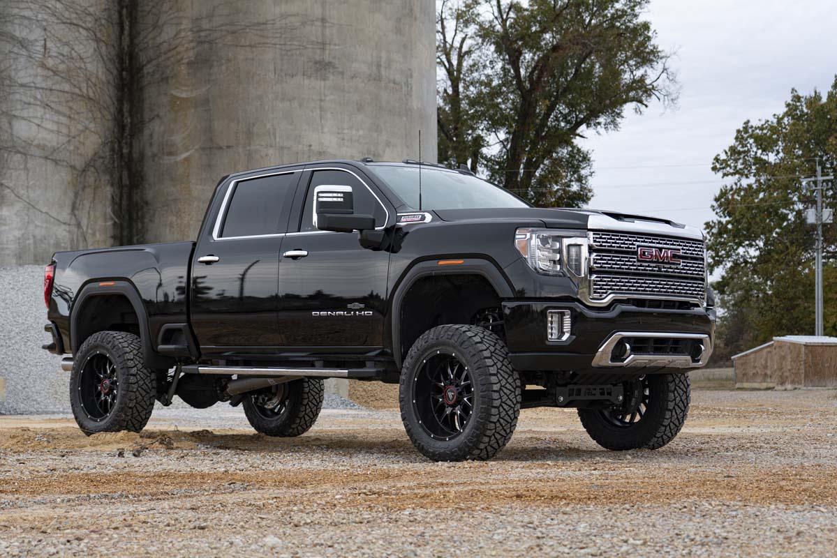 Rough Country 7" Lift Kit for Chevy/GMC 2500HD NTD Suspension V2 shocks 20-26 - Image 4