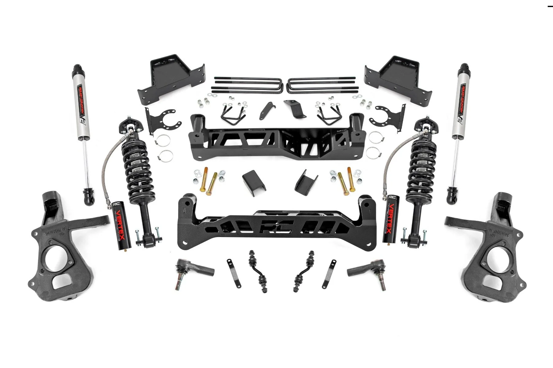 Rough Country 7inch Suspension Lift Kit For Chevy/GMC 1500 w/Vertex & V2 14-18