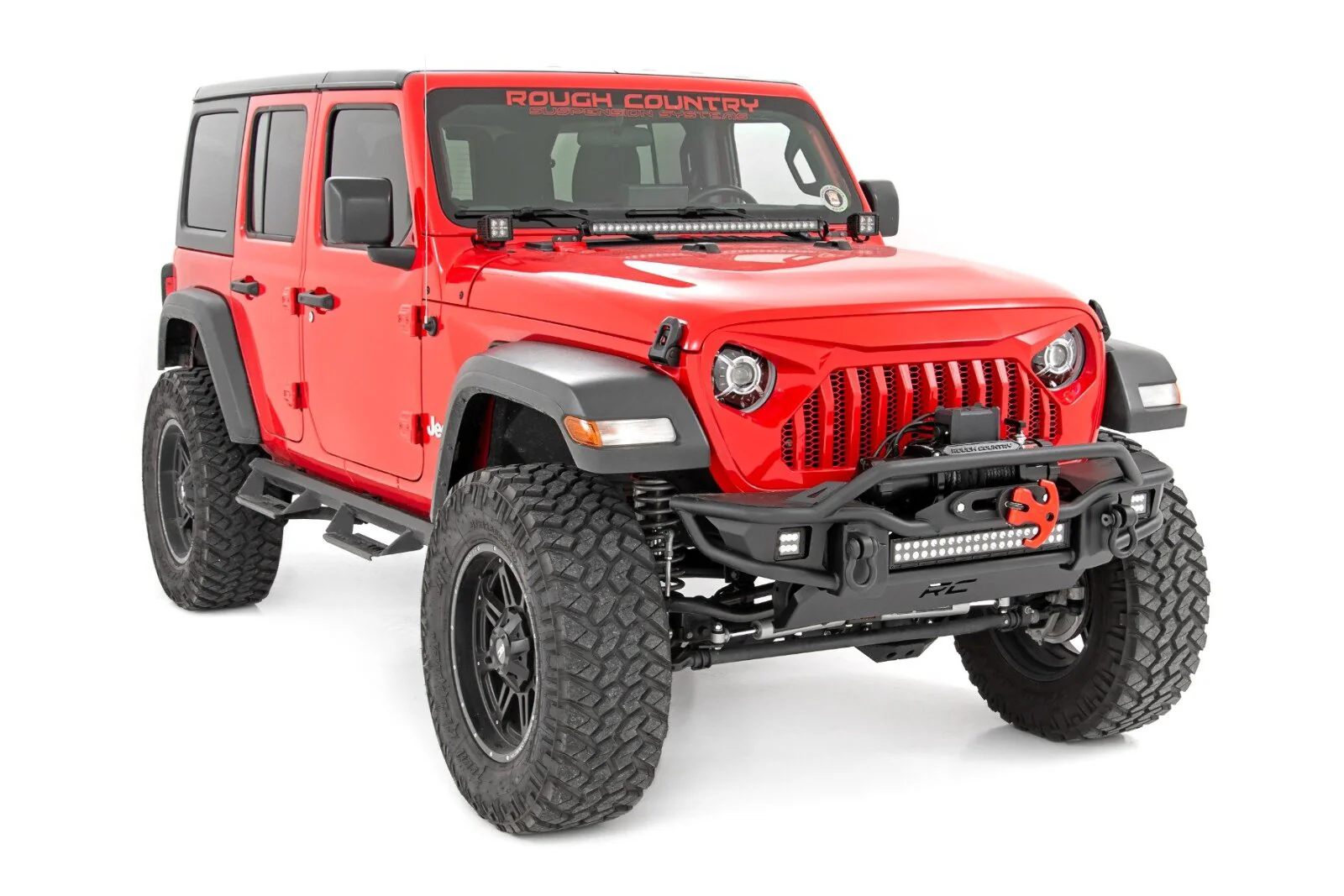 Rough Country 9" DRL Halo LED Headlights for Jeep Gladiator Wrangler 18-26 RCH5300 - Image 5