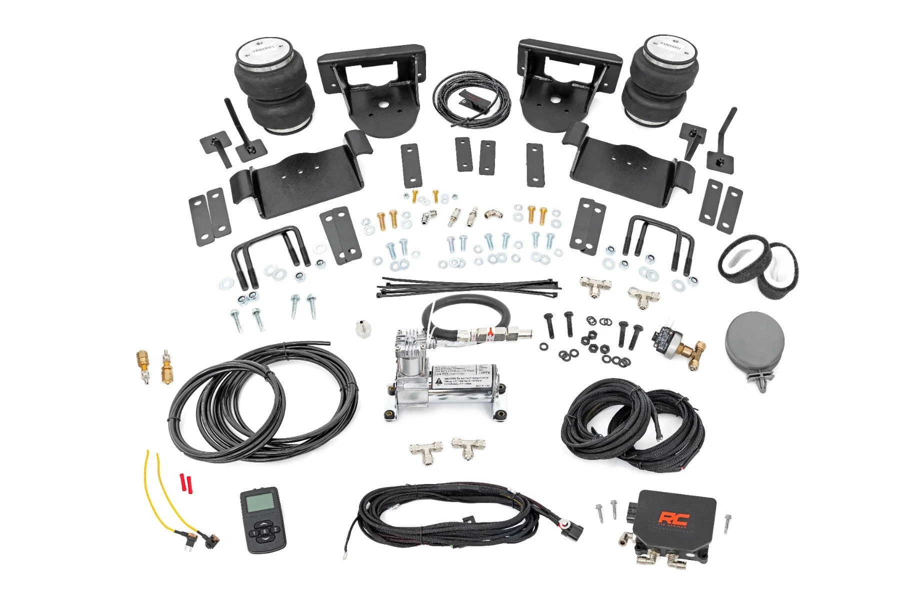 Air Spring Kit w/Compressor 0-6" Lifts Ford F-150 4WD 15-20