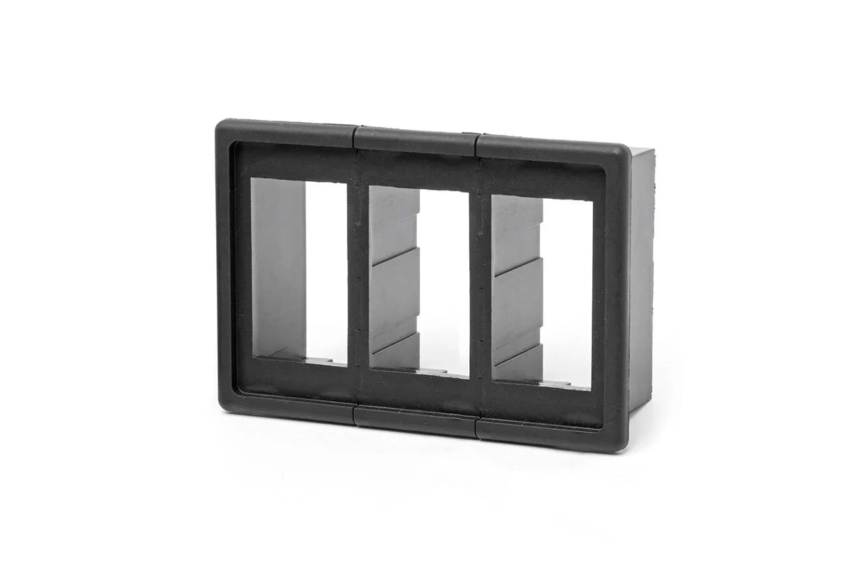 Auxiliary Switch Bezel Triple -