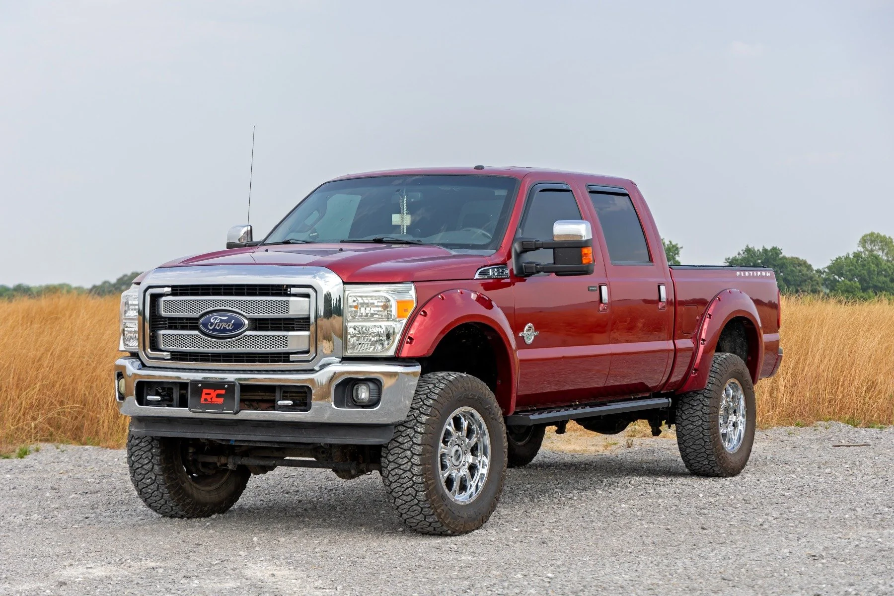 Rough Country BA2 Running Boards Side Step Bars for Ford F250/F350 99-16 - Image 4