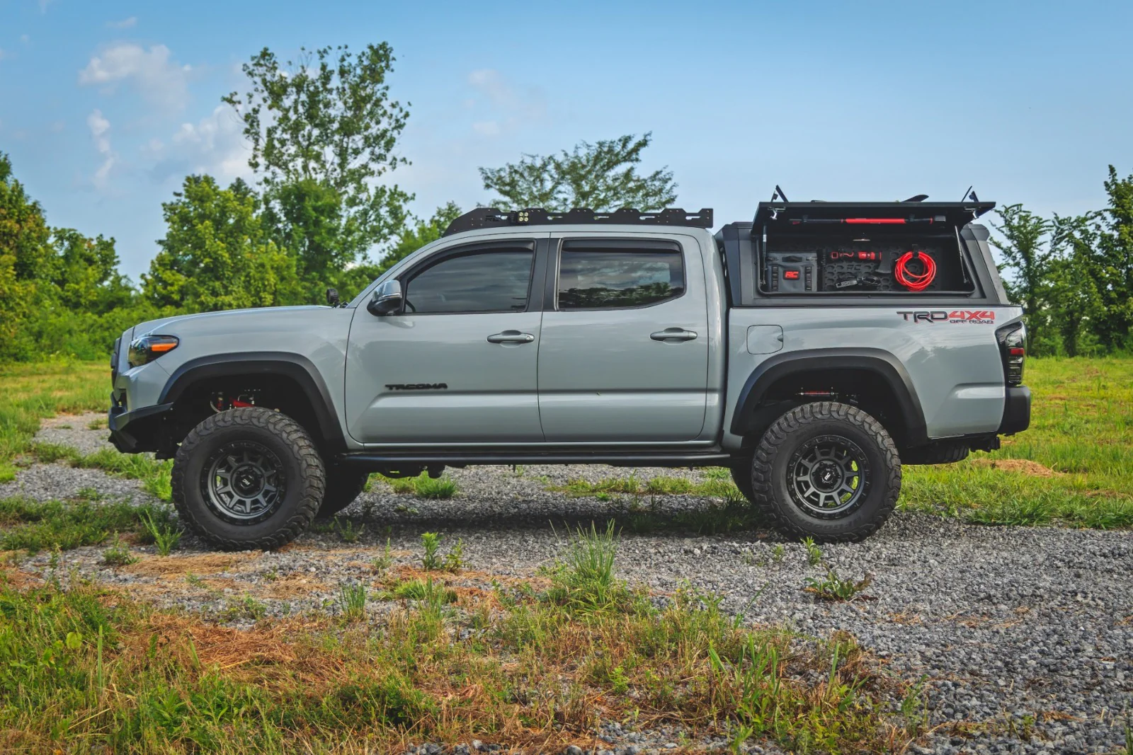 Rough Country Bed Cap Molle Panel Drvr-Side Storage Bin for Toyota Tacoma 16-23 734064 - Image 6