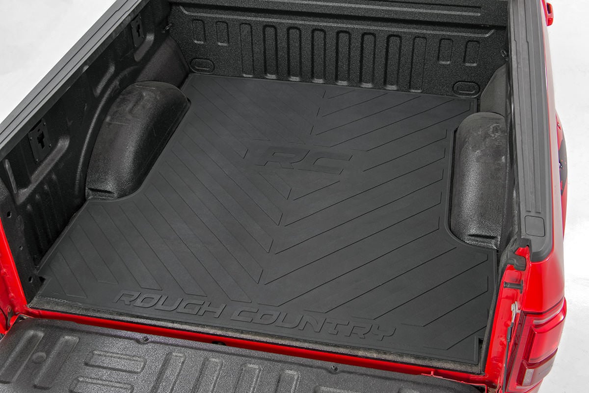 Rough Country Bed Mat 8' Bed RC Logo For Ford SuperDuty 2WD/4wd 17-22 M682 RCM682