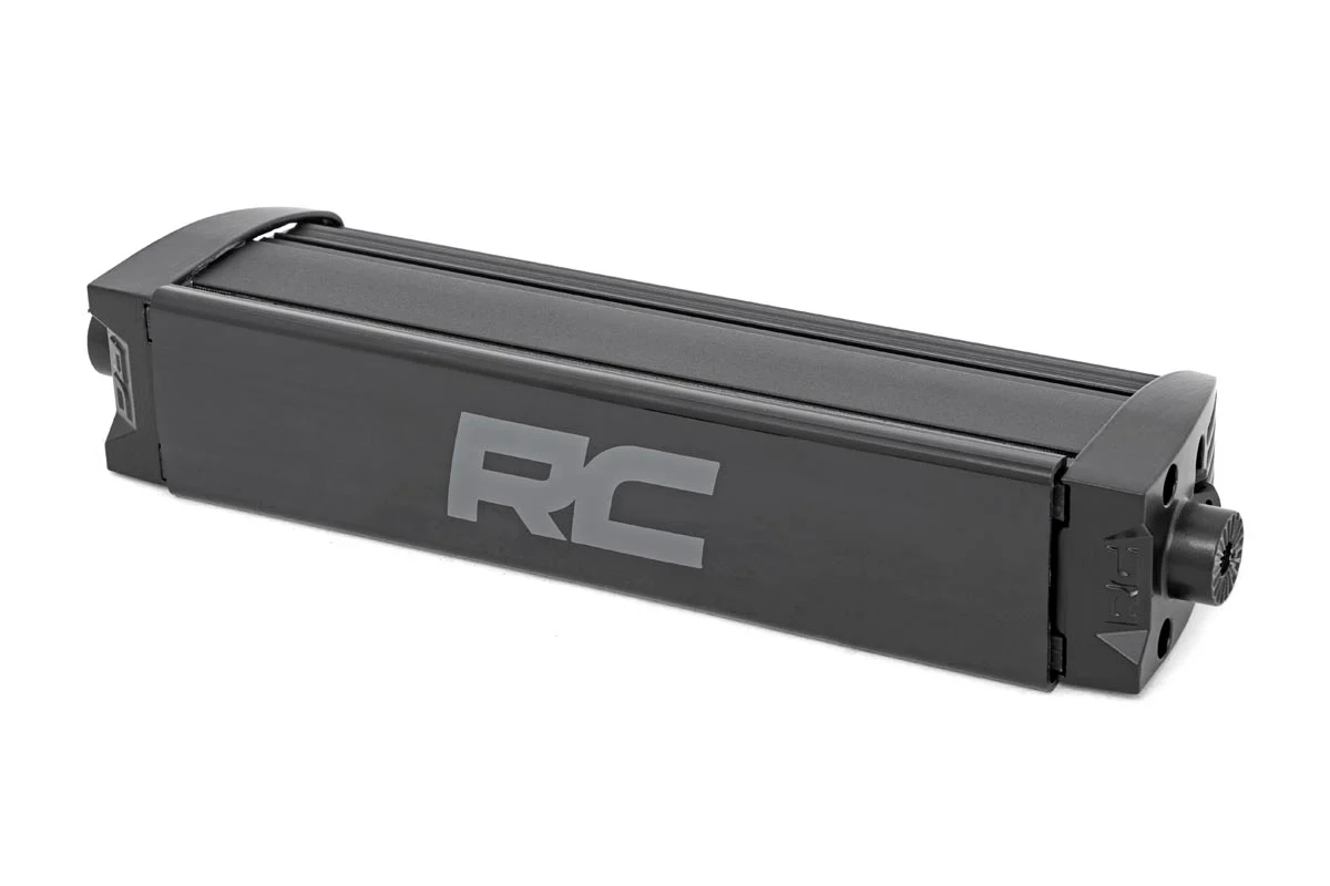 Black Series LED Light Bar Amber DRL 8 Inch Single Row 70718BLDRLA - Image 3