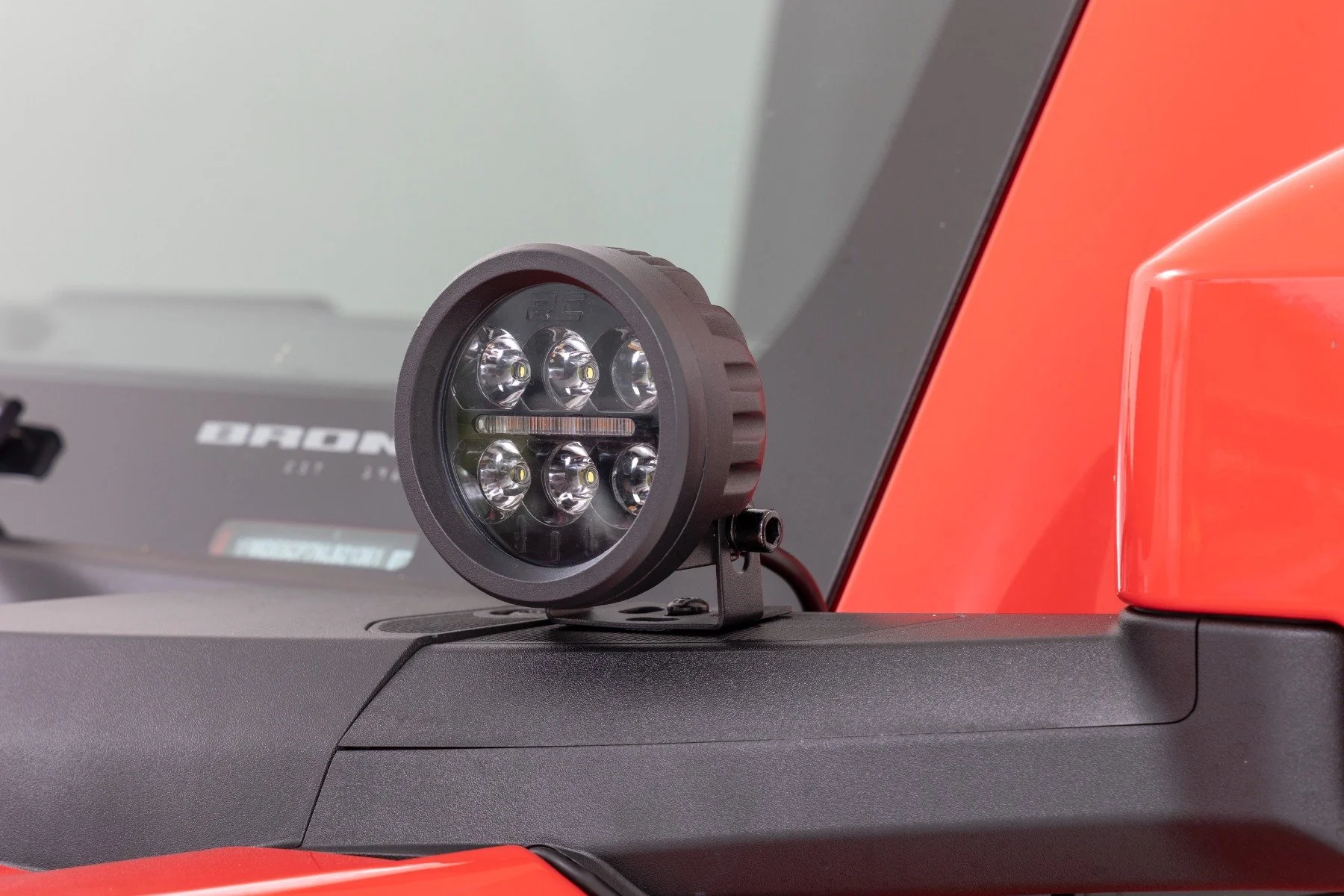 Rough Country Black Series Round LED Light Pair | 3.5 Inch | Amber DRL 70900A - Image 5
