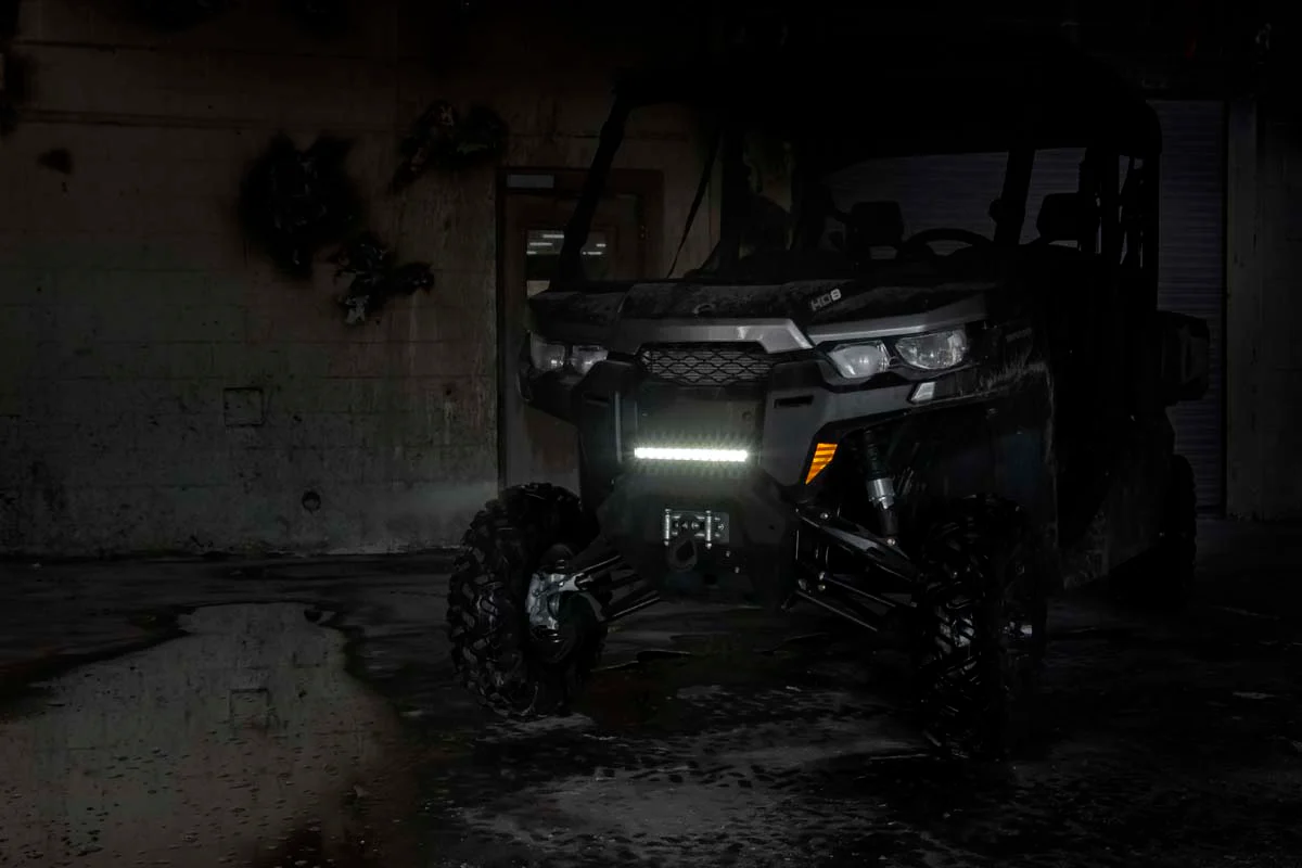 Can-Am Defender 12" Recessed Bumper LED Kit BLK Ser 16-22 Defender 97001 - Image 5