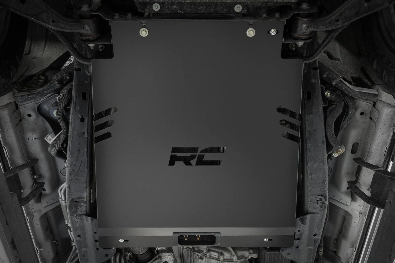 Rough Country Catalytic Converter Shield | Powerboost | for Ford F-150 2015-2025 53002