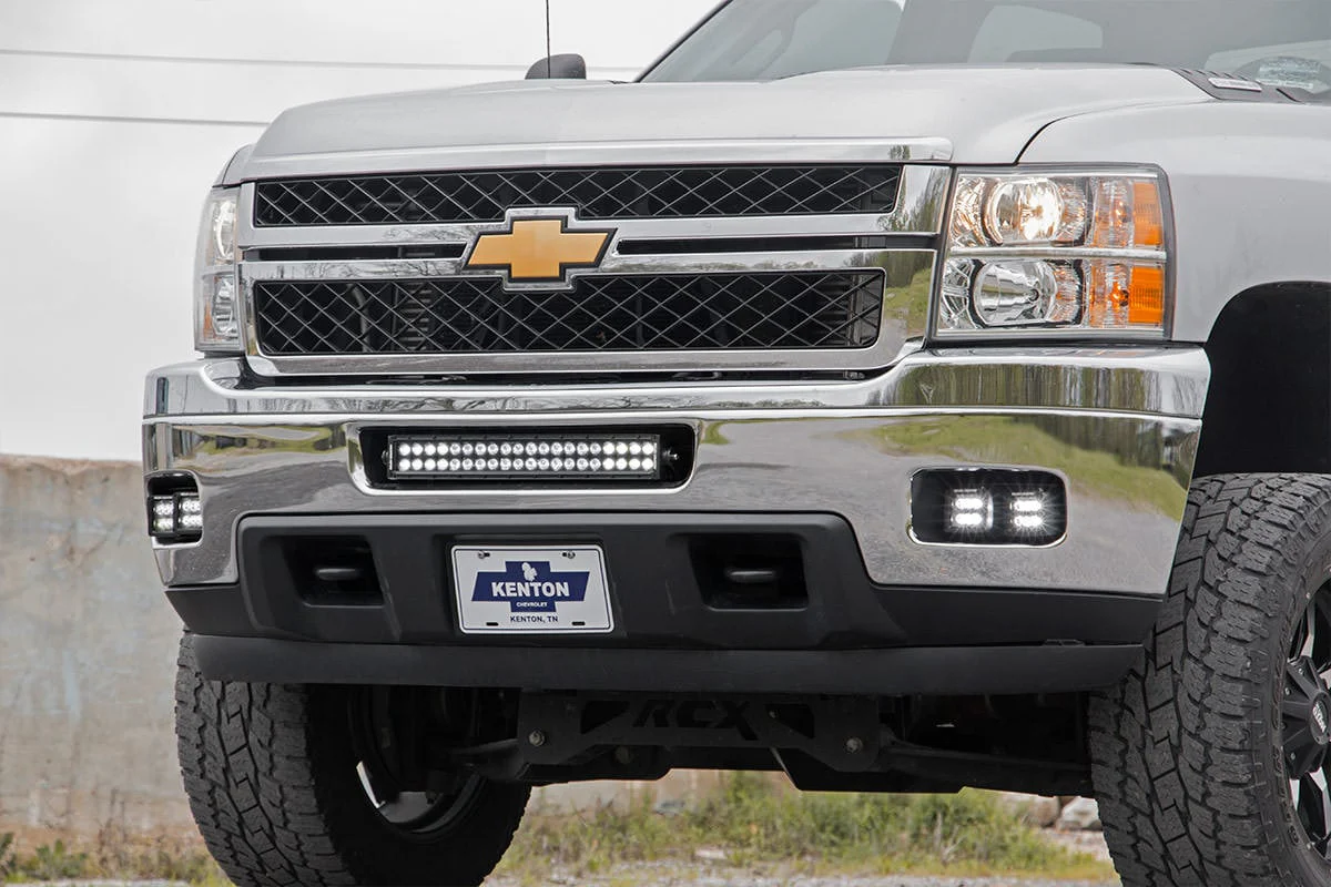 Chevrolet LED Fog Light Kit Black Series 11-14 Silverado HD 70628 - Image 3