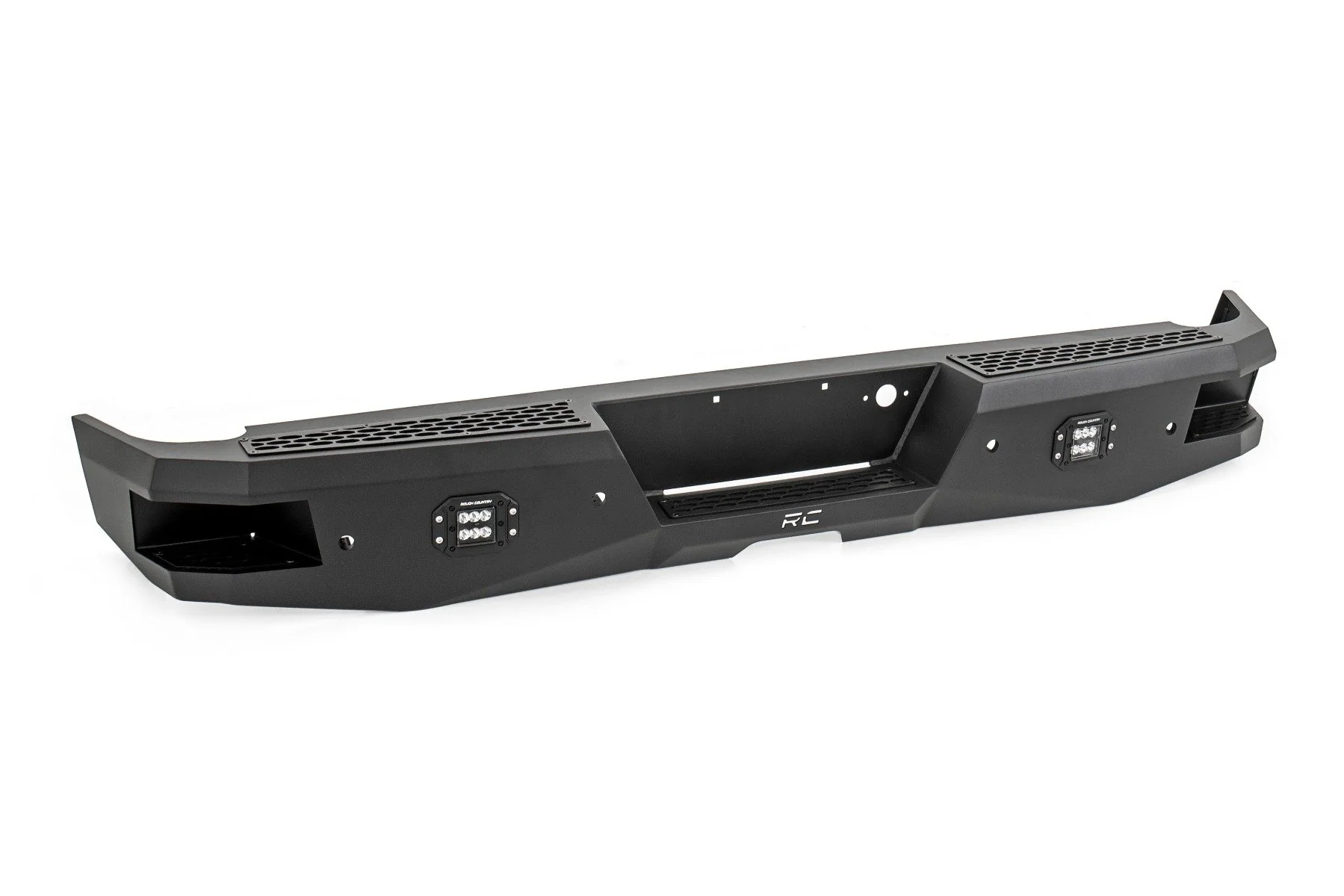 Chevy 1500 Pickup Heavy Duty Rear LED Bumper 07-18 10773 - Image 5