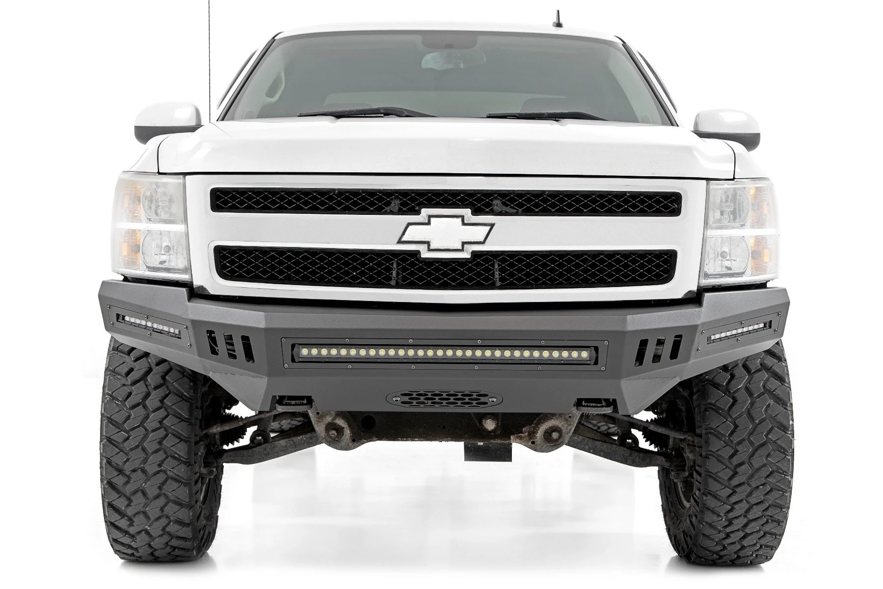 Chevy Front High Clearance Bumper Kit w/LED 07-13 Silverado 1500 10911 - Image 2