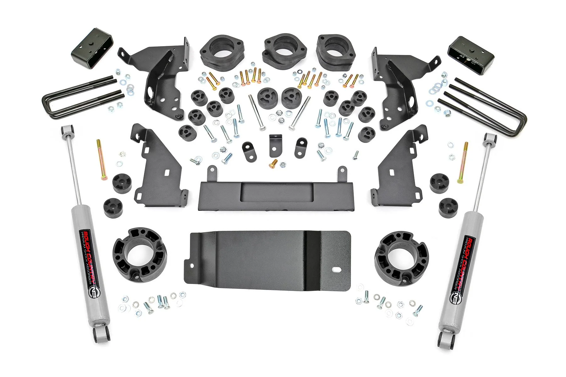 Rough Country Chevy GMC 1500 Pickup 4.75" Lift Kit w/N3 Shocks 2014-2015 4wd 293.20