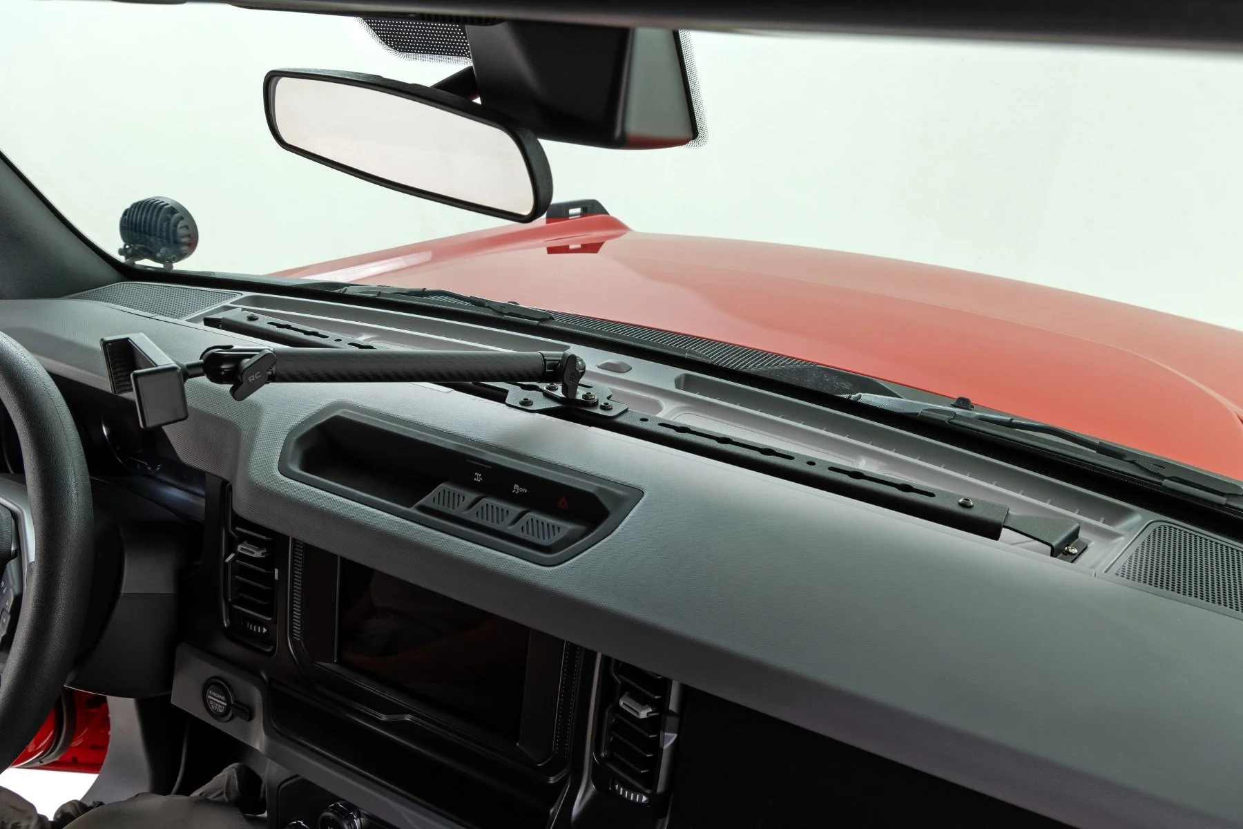 Rough Country Dash Mount | 10" Non-Mag Safe Mount Kit | for Ford Bronco 4WD (2021-2025) - Image 3