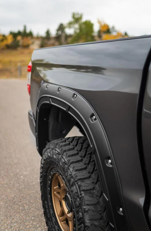Rough Country Defender Fender Flares 8W2 Cavalry Blue for Toyota Tundra 14-21 - Image 6