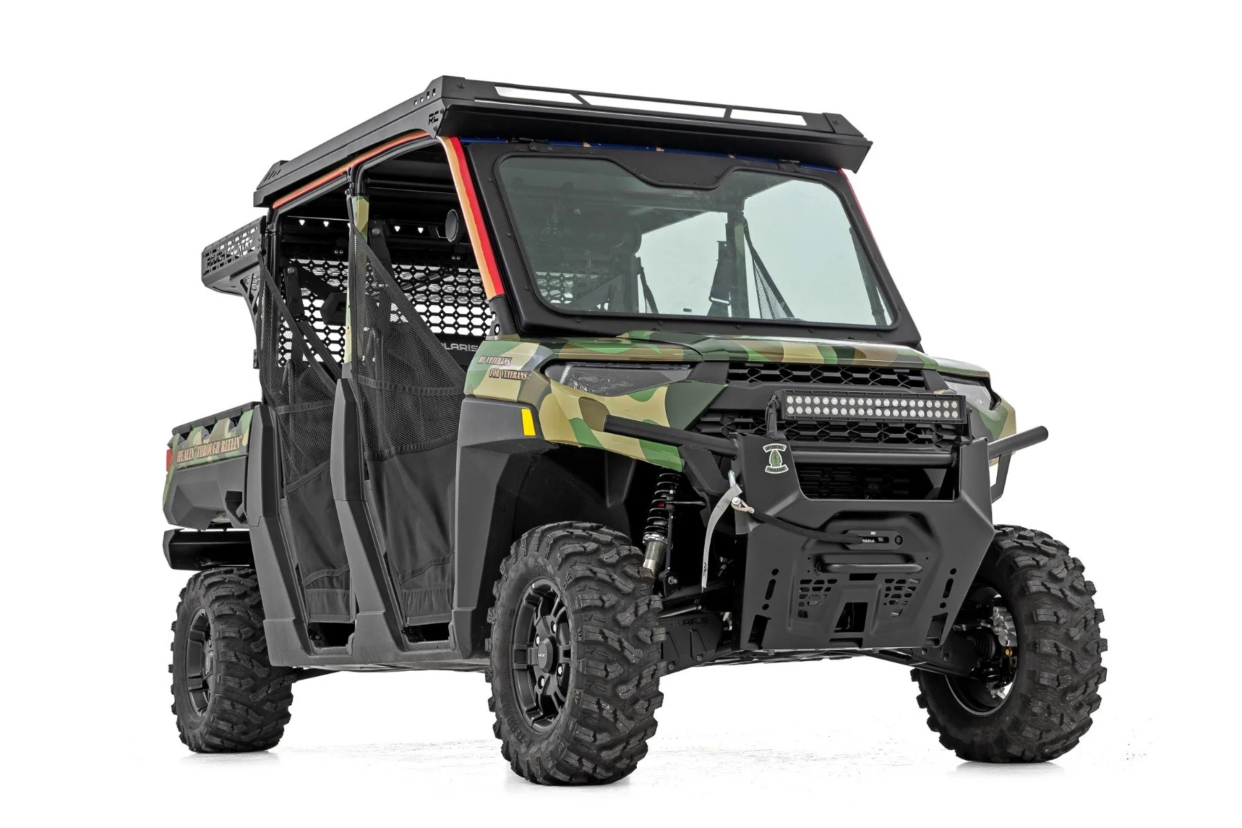 Rough Country Electric Tilt Windshield | Glass | Polaris Ranger XP 1000 98417221 - Image 2