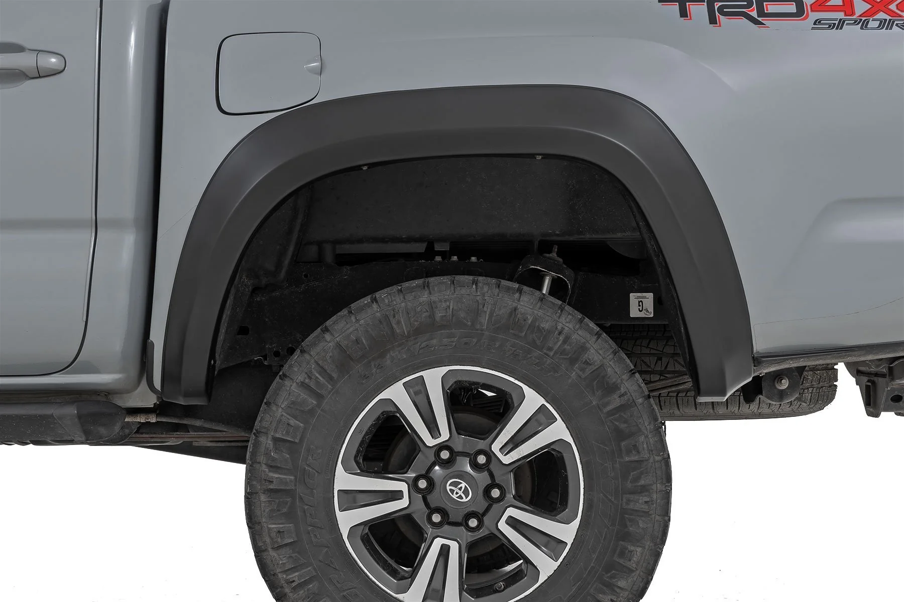 Rough Country Fender Flare Sport 1D6 Silver Sky Metallic for Toyota Tacoma 16-23 - Image 5