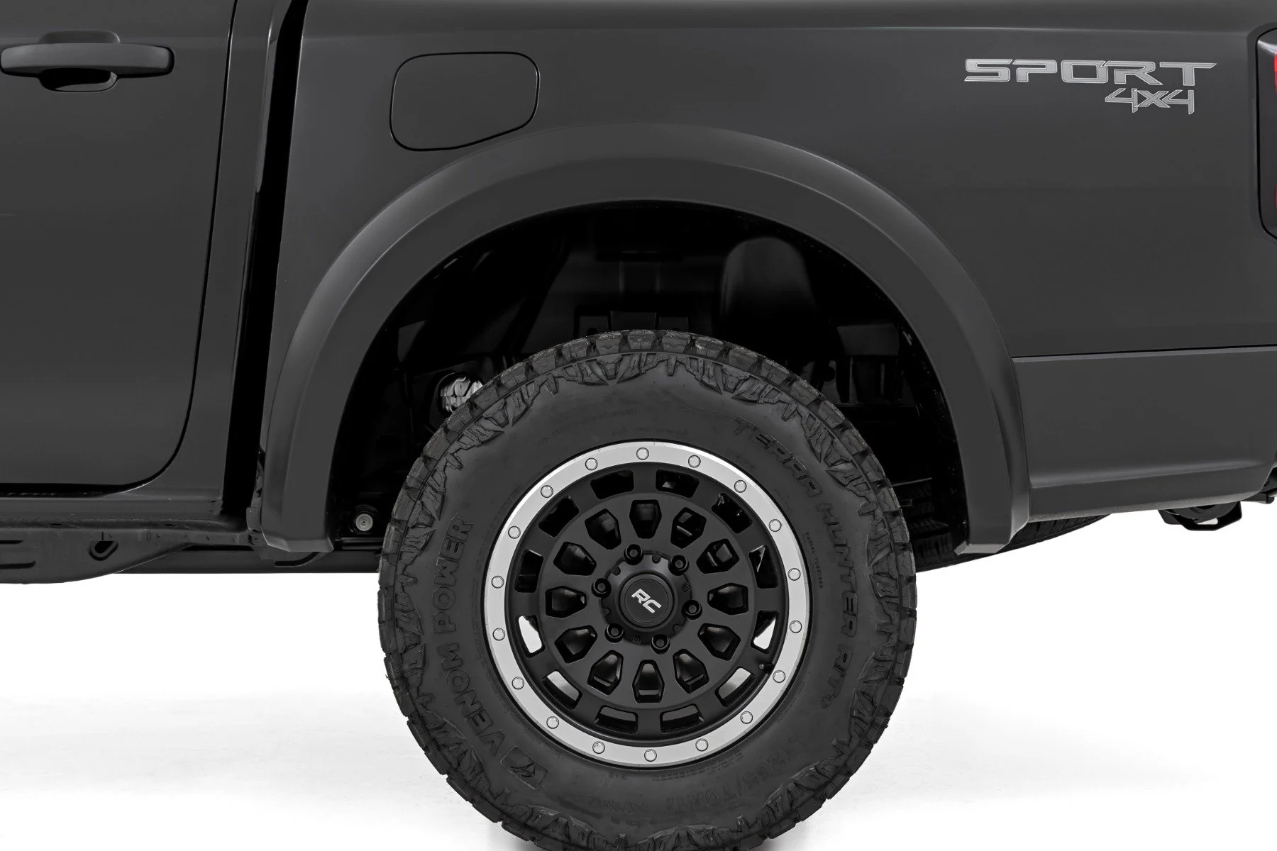 Rough Country Fender Flare Sport NE Cactus Gray for Ford Ranger 2024 S-F12401-NE - Image 5