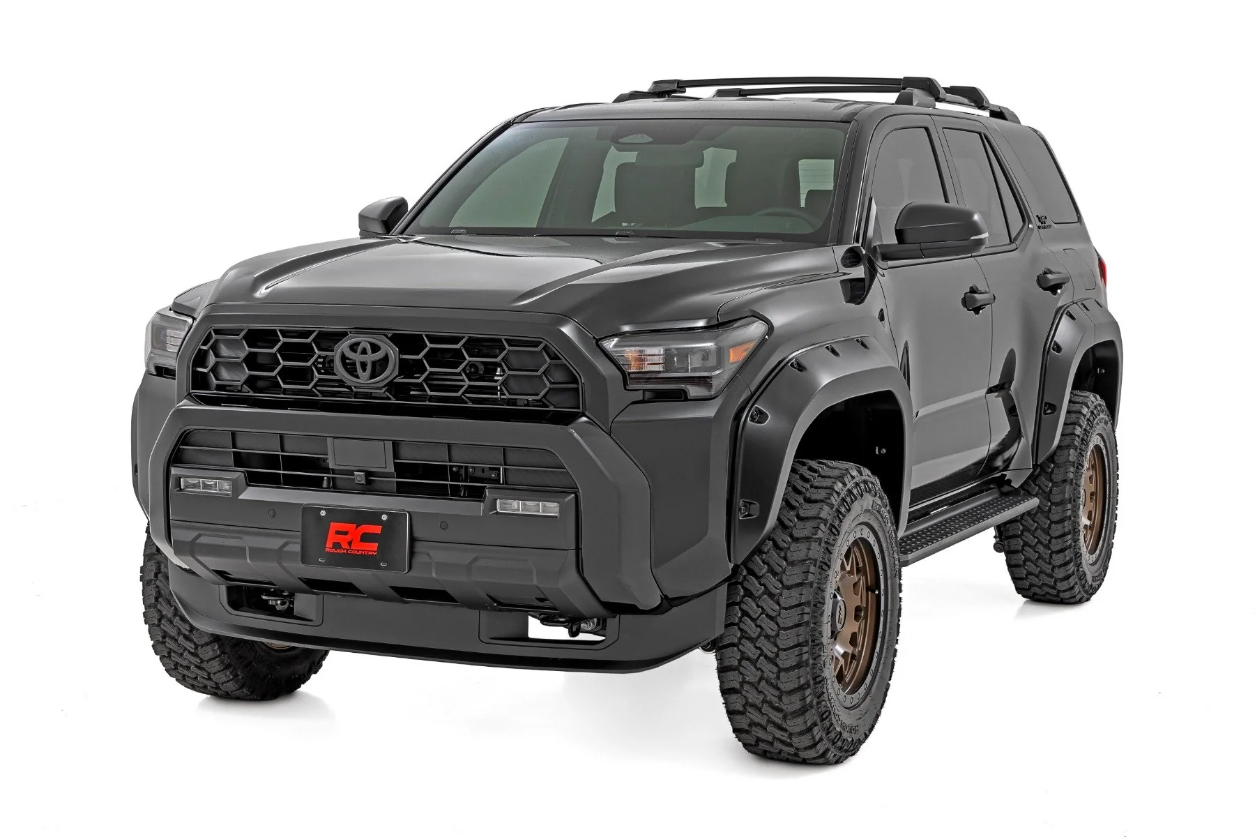 Rough Country Fender Flares | 202 Gloss Black | for Toyota 4Runner 2025 F-T12511-202 - Image 2