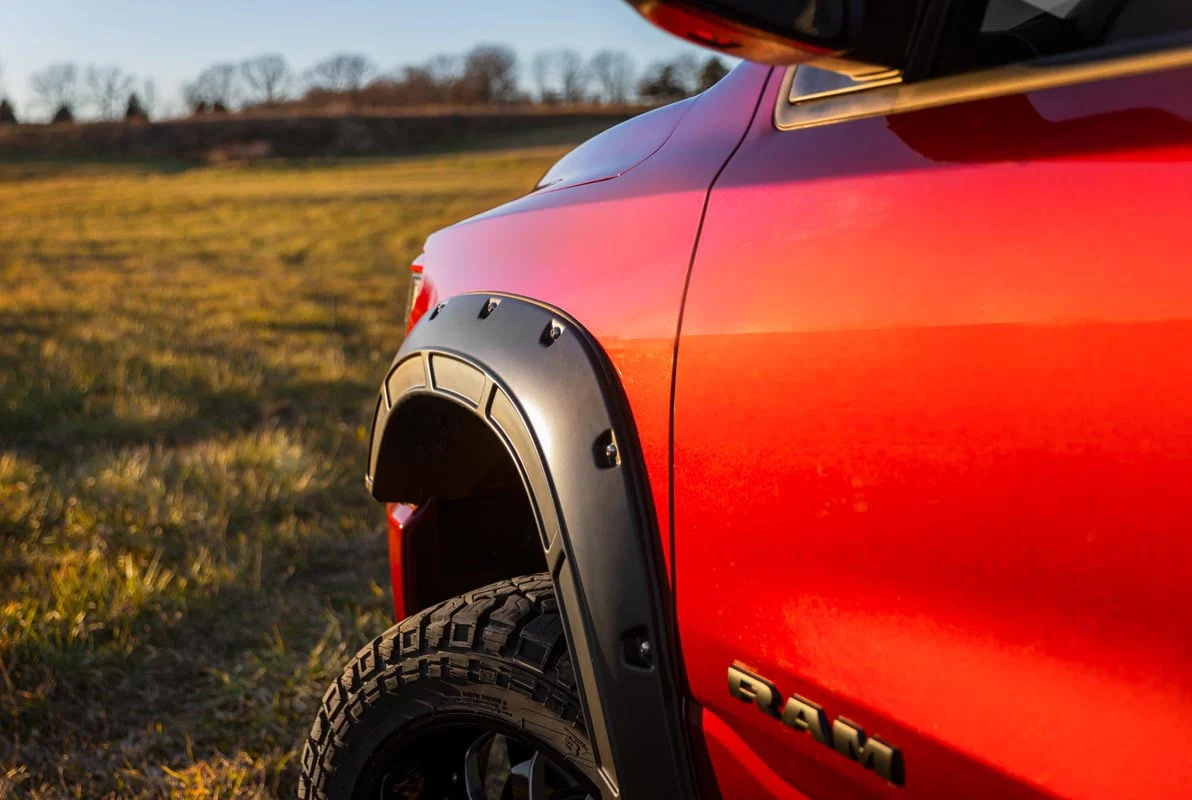 Fender Flares Defender PGW Timerline Green Ram 1500 2019-2024 A-D10914-PGW - Image 4