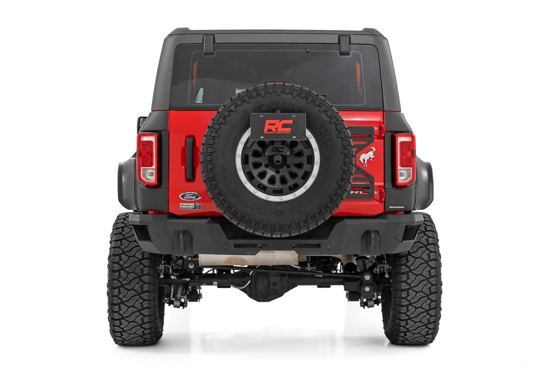 Rough Country Fender Flares | E7 Velocity Blue | for Ford Bronco 4WD 21-25 O-F12124-E7 - Image 4