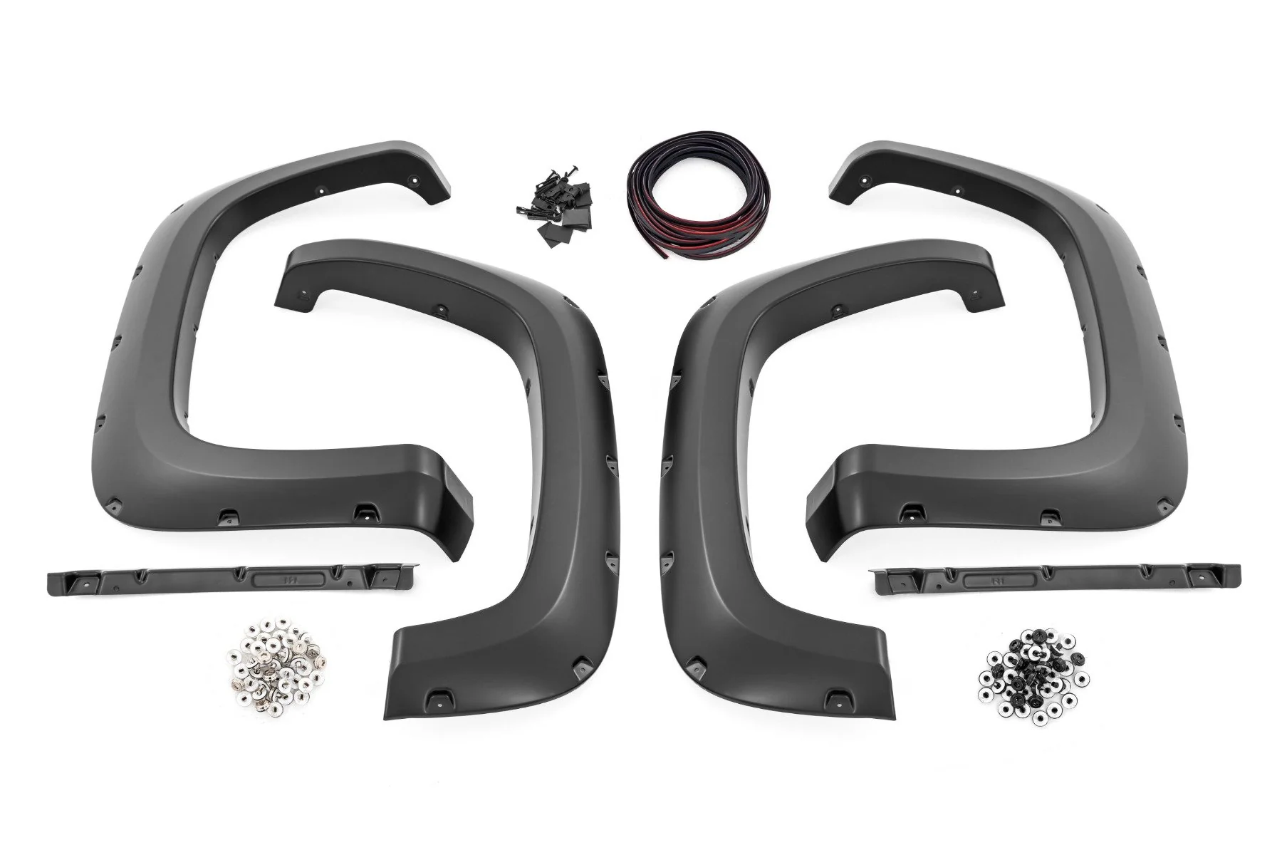 Rough Country Fender Flares GB8 Mosaic Black Silverado 2500 HD/3500 HD 20-22