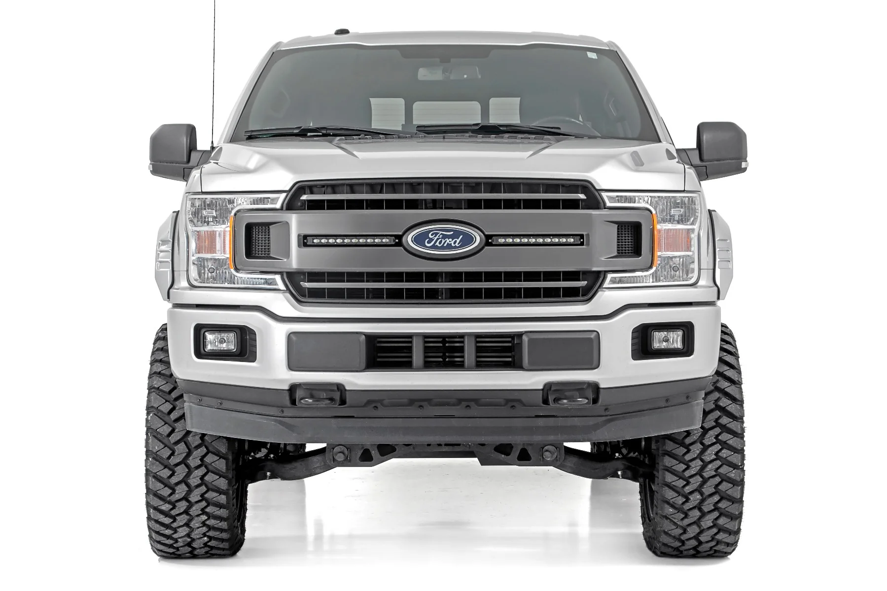 Rough Country Fender Flares SF1 D1 Stone Gray for Ford F-150 18-20 - Image 5