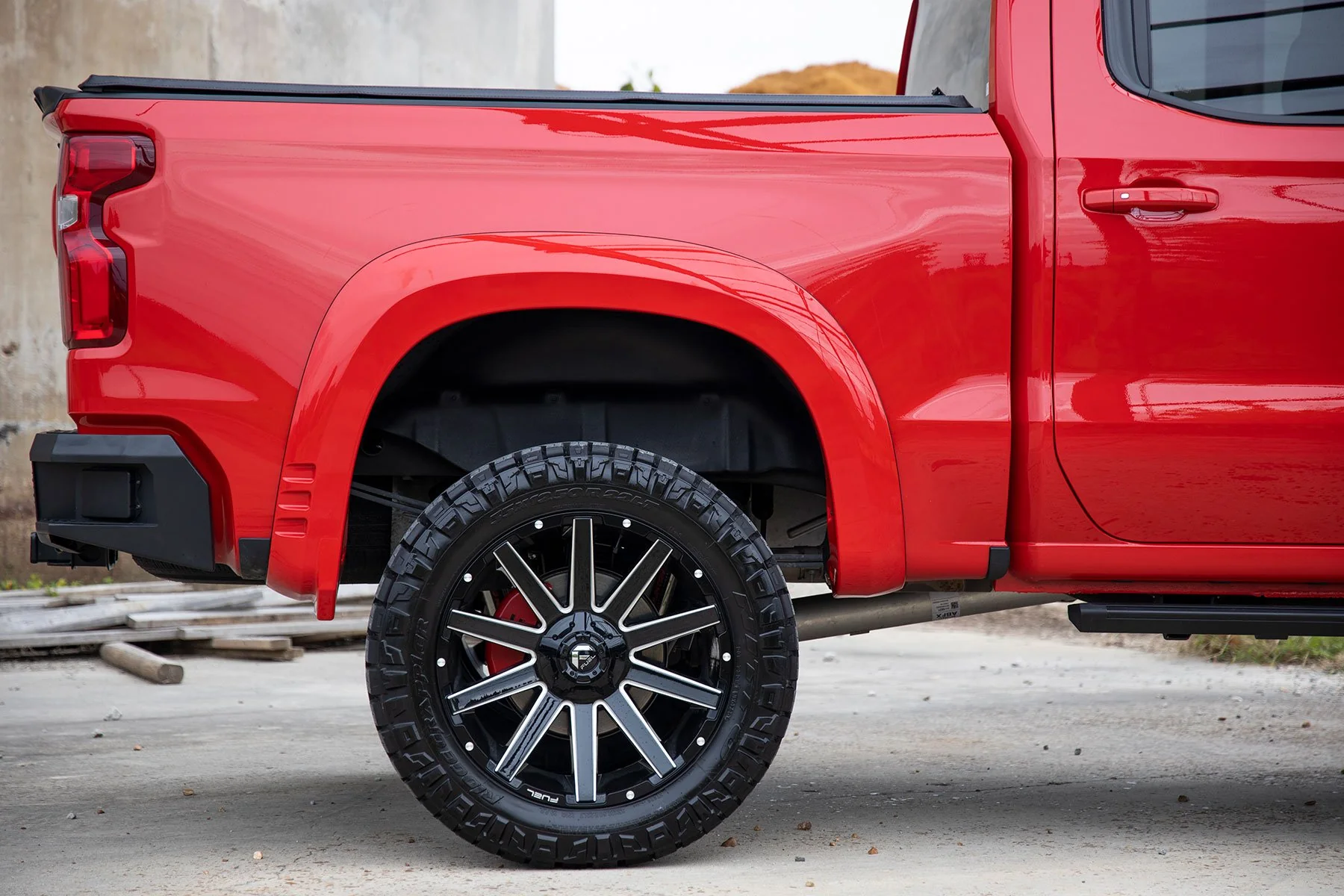 Rough Country Fender Flares | SF1 | GXD Sterling Grey Metallic | Chevy Silverado 1500 (19-26) F-C319201A-GXD - Image 6