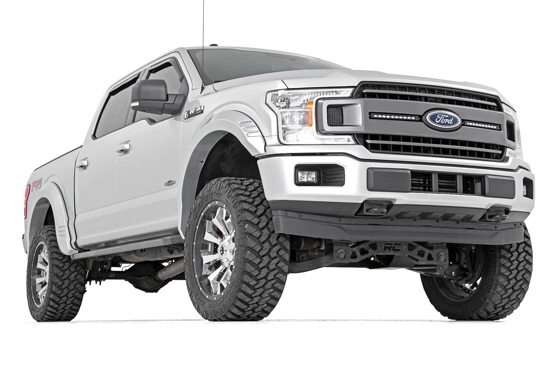 Rough Country Fender Flares SF1 PQ Race Red for Ford F-150 15-17 - Image 3
