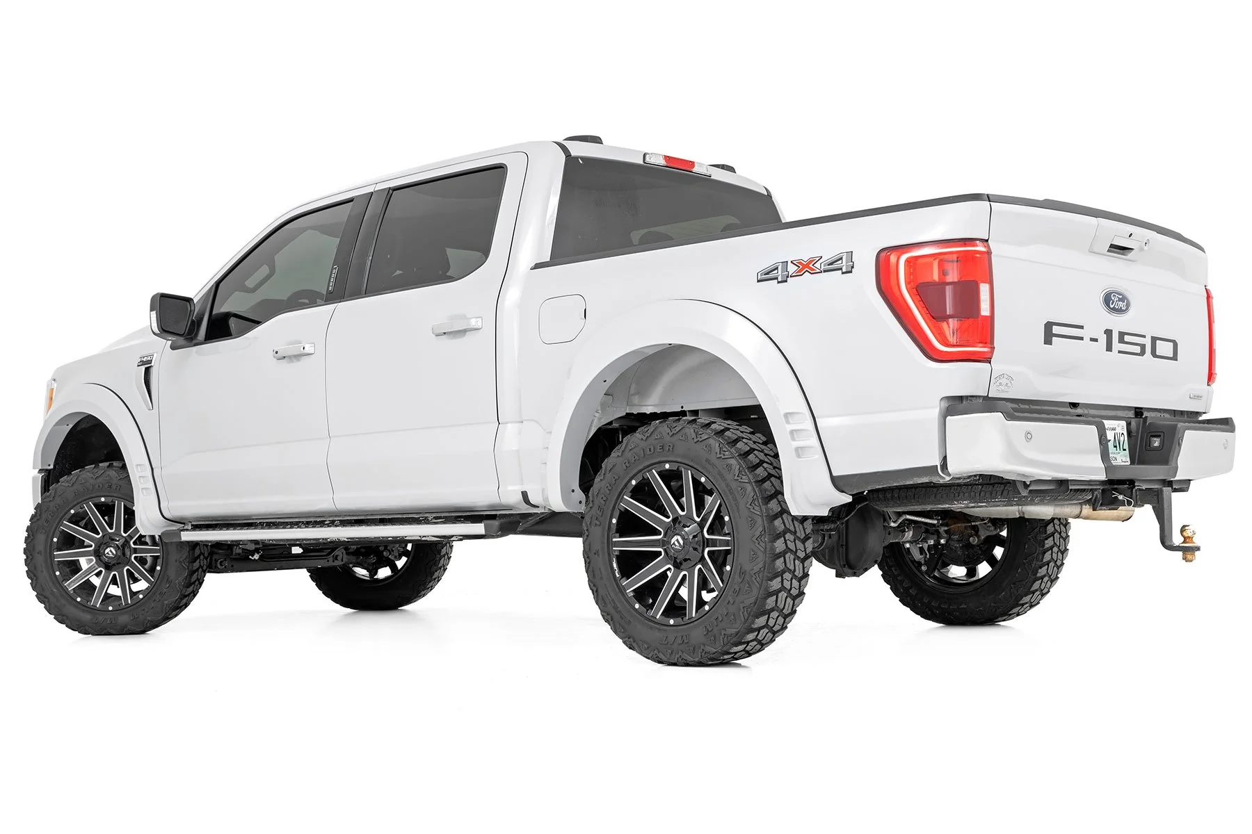 Rough Country Fender Flares SF1 UX Ingot Silver Metallic for Ford F150 21-26 - Image 3