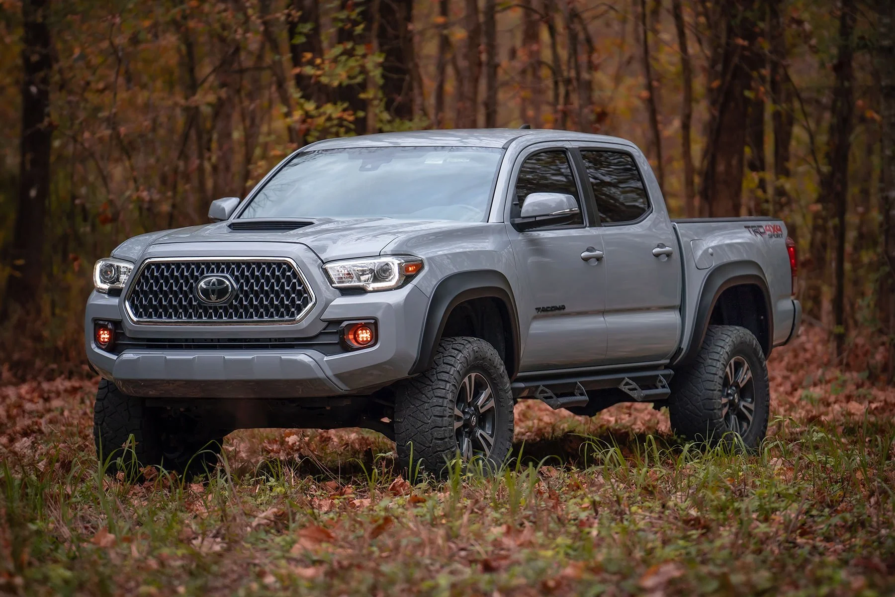 Rough Country Fender Flares Sport 218 Midnight Black Metallic for Tacoma 16-23 - Image 6