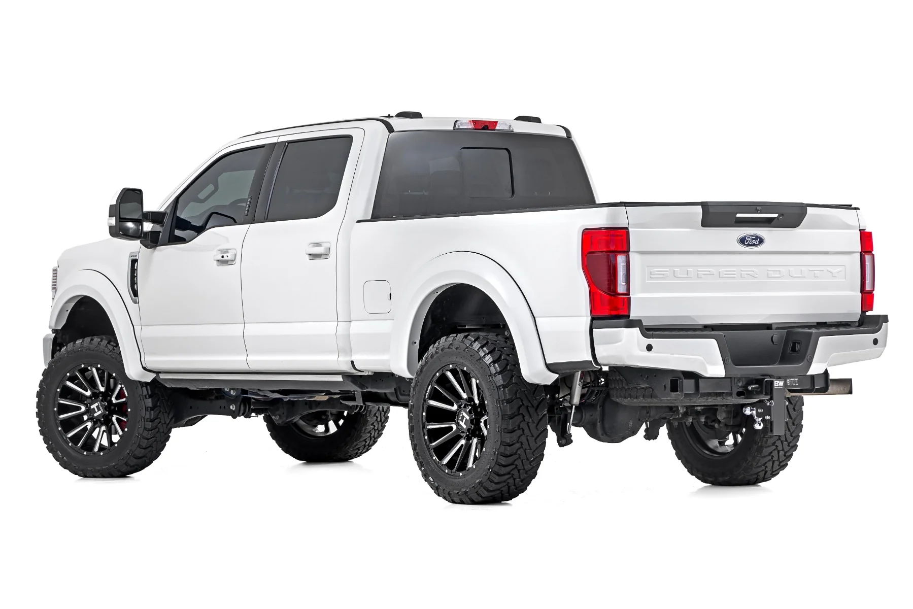 Rough Country Fender Flares Sport M7 Carbonized Gray for Ford F250/F350 17-22 - Image 3