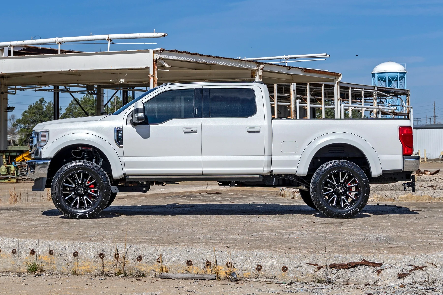 Rough Country Fender Flares Sport M7 Carbonized Gray for Ford F250/F350 17-22 - Image 5