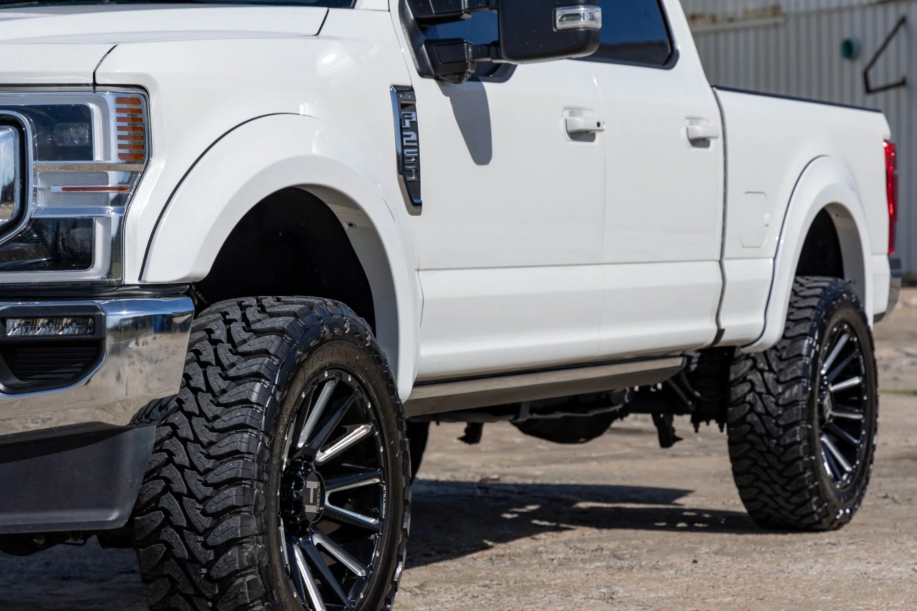 Rough Country Fender Flares Sport PQ Race Red for Ford F250/F350 SuperDuty 17-22 - Image 6