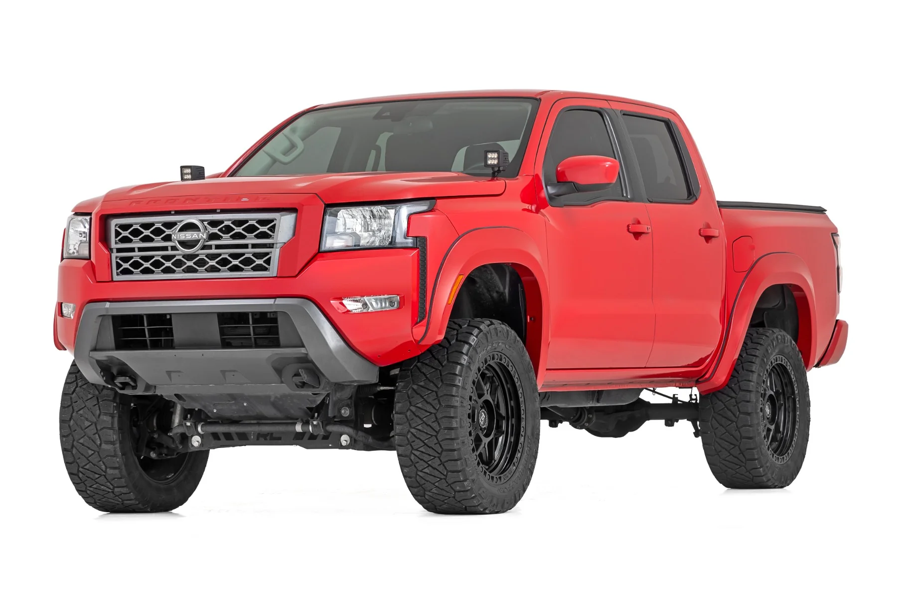 Rough Country Fender Flares Sport QAK Glacier White for Nissan Frontier 22-25 - Image 4