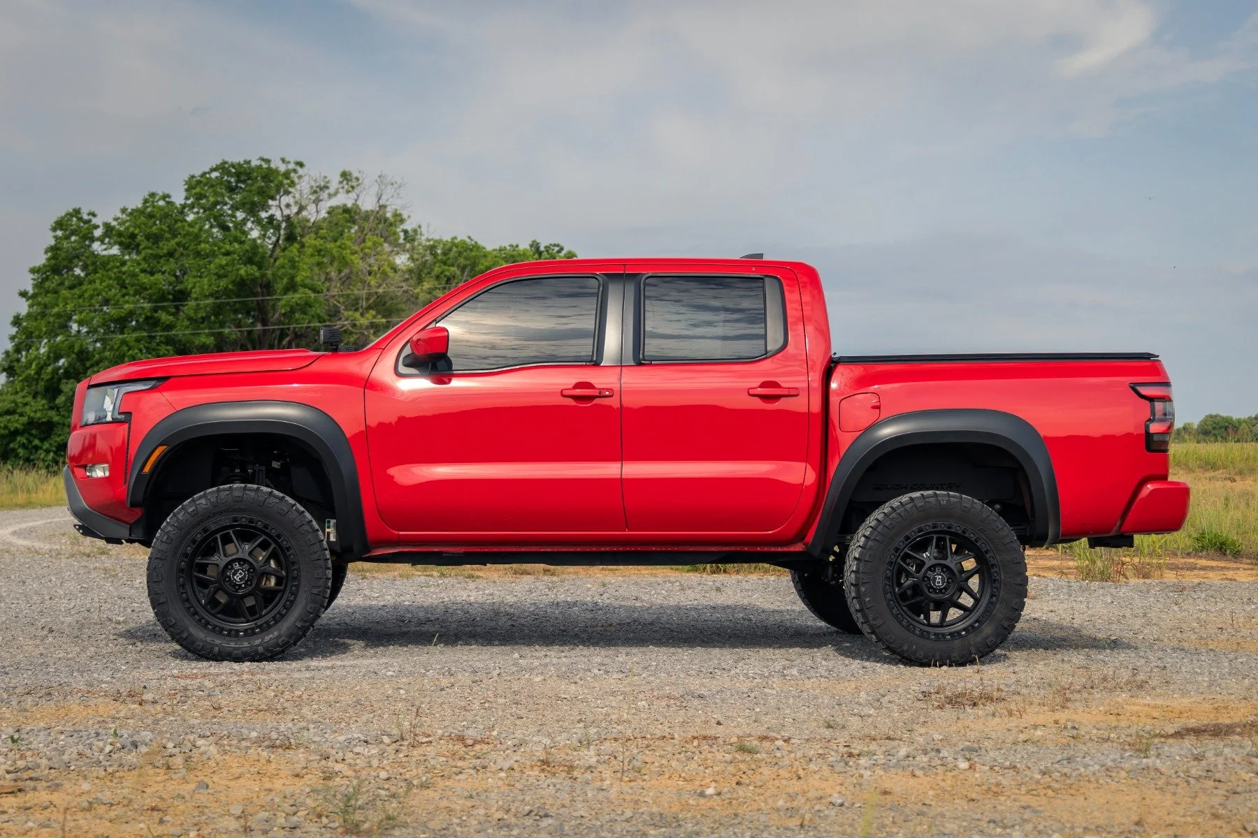 Rough Country Fender Flares Sport QAK Glacier White for Nissan Frontier 22-25 - Image 6