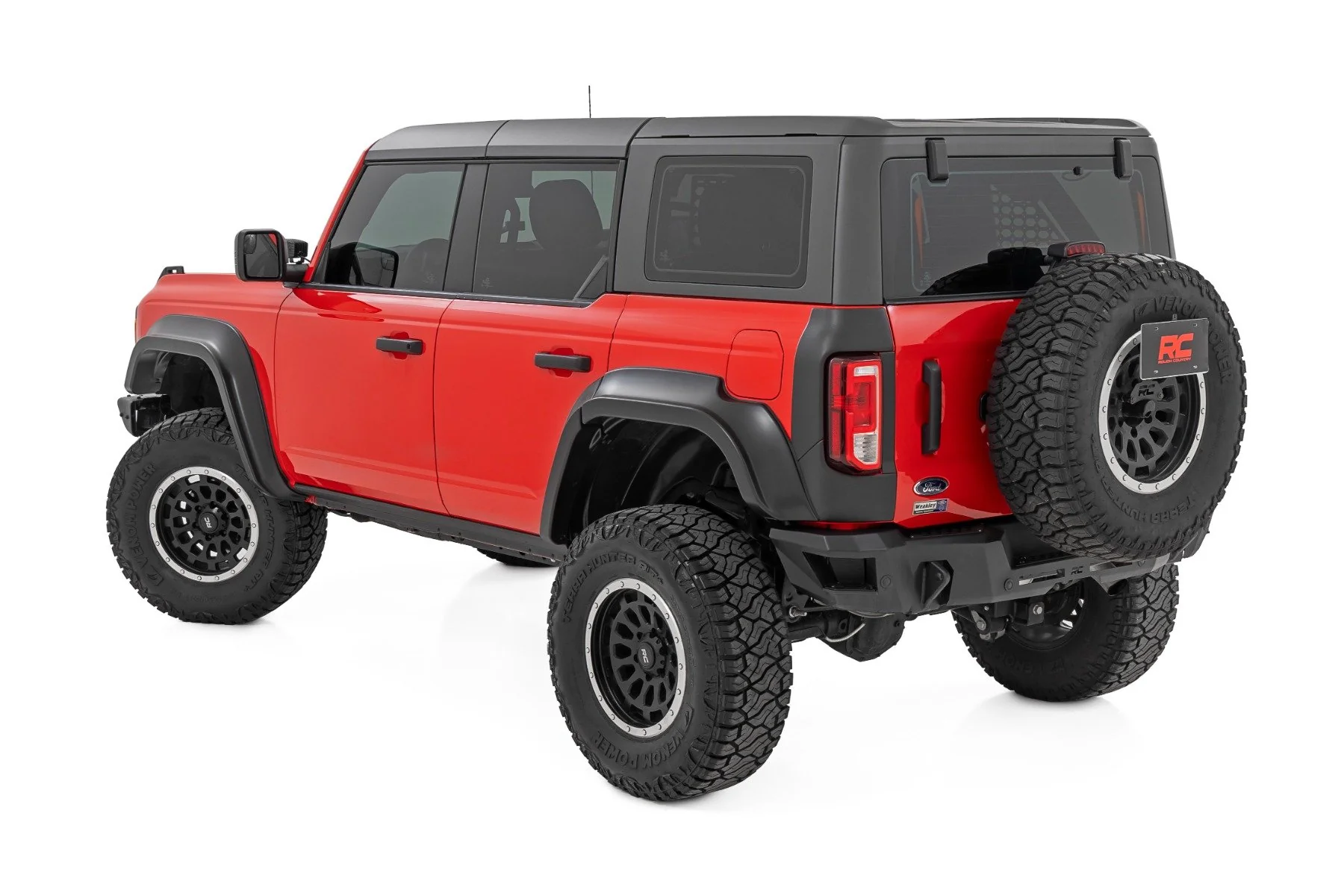 Rough Country Fender Flares | YZ Oxford White | Ford Bronco 4WD (2021-2025) O-F12124-YZ - Image 5