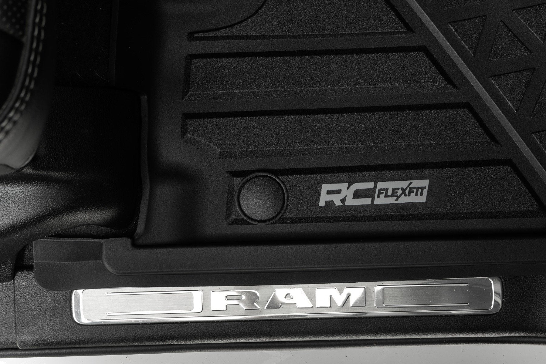Rough Country Flex-Fit Floor Mats FR & RR Crew for Ram 1500/TRX 21-25 - Image 6