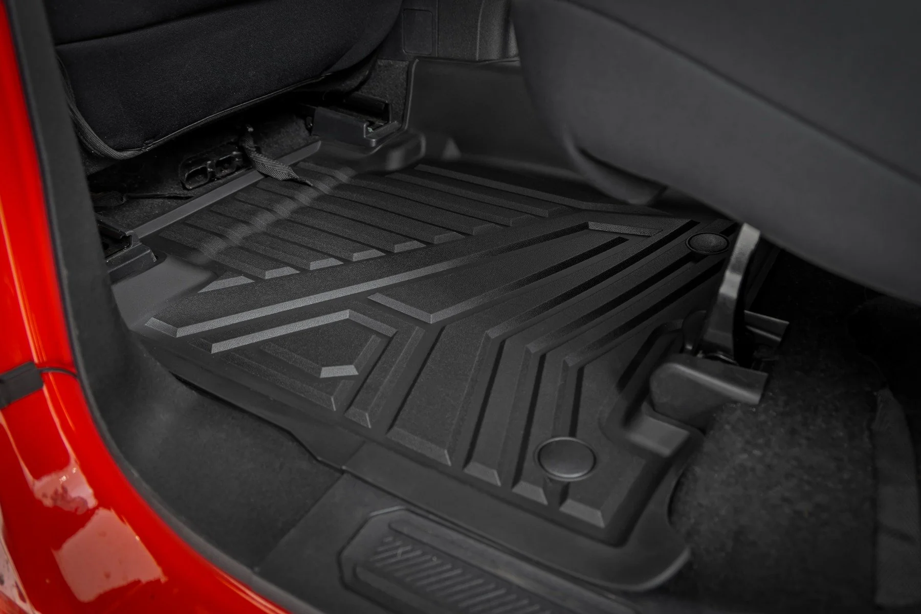Rough Country Flex-Fit Floor Mats | Front & Rear | for Ford Bronco 4WD 2021-2025 FF-51602 - Image 4