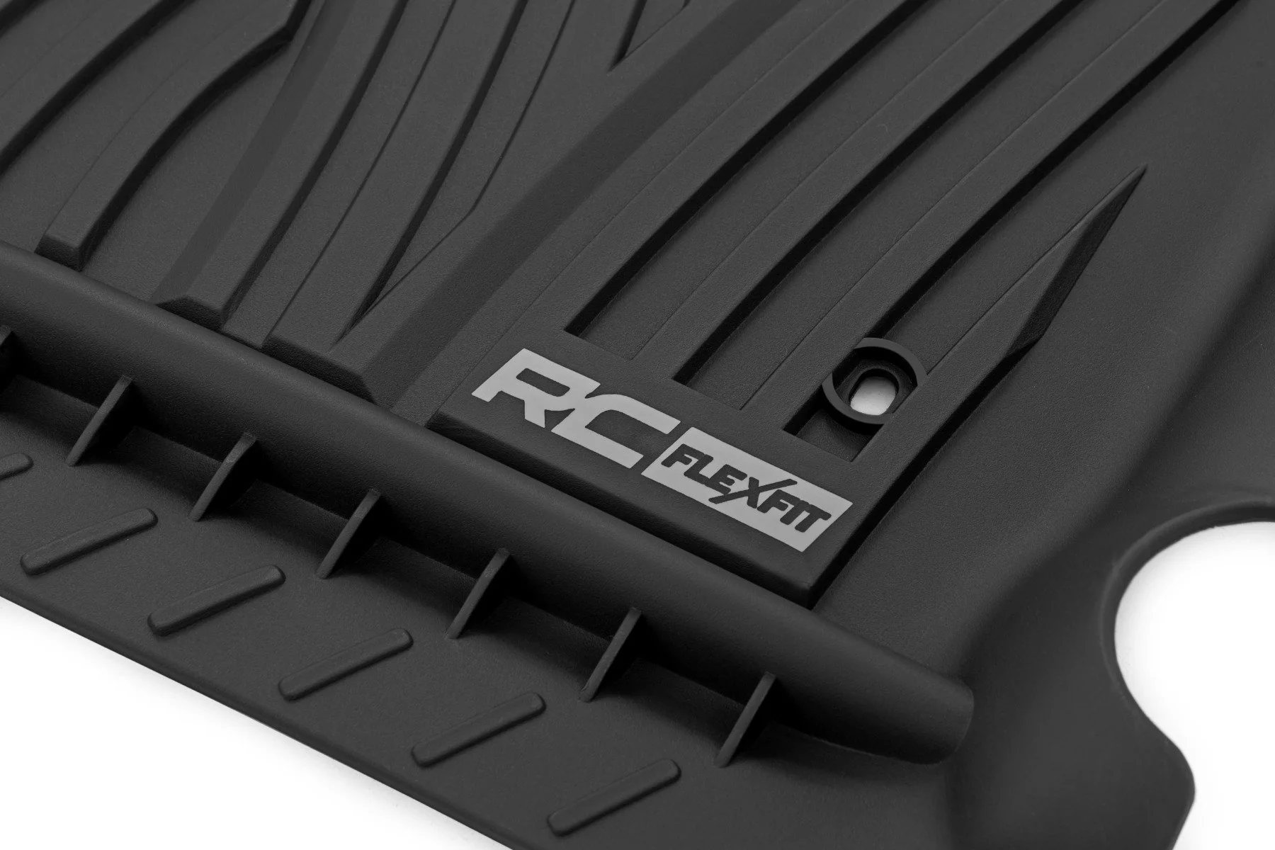 Rough Country Floor Mats FR & RR Double Cab for Toyota Tundra 14-21 FF-71413 - Image 2