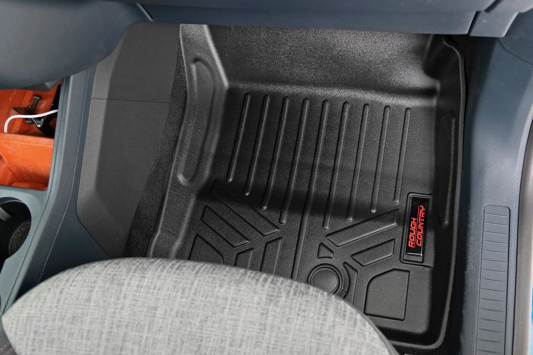 Rough Country Floor Mats Front and Rear for Ford Maverick EcoBoost 2022-2025 M-51102 - Image 4